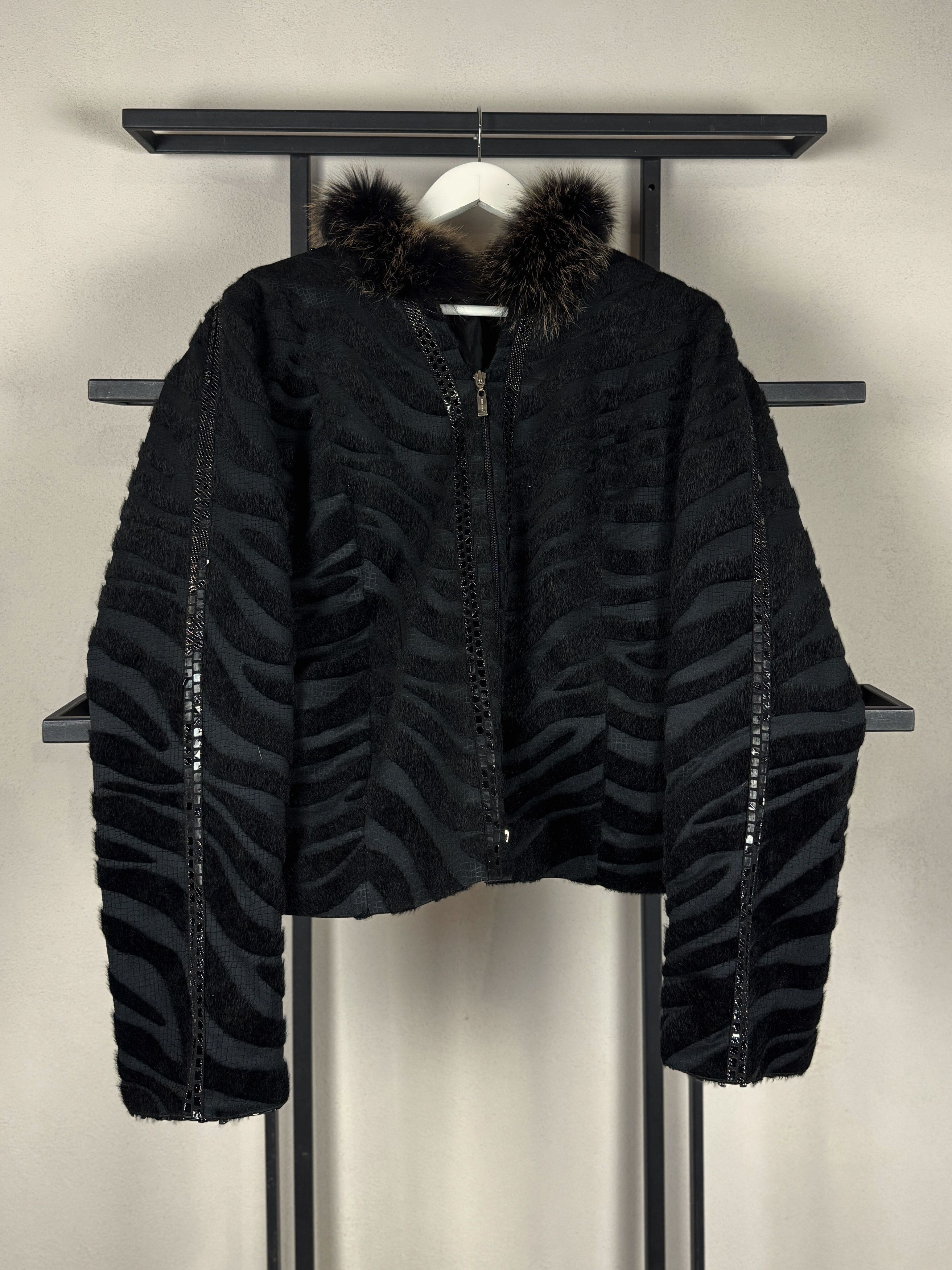 Tornado Mart Japanese Avant Garde Yohji Yamamoto Style Cropped Fur Jacket Size US M / EU 48-50 / 2 - 2 Thumbnail