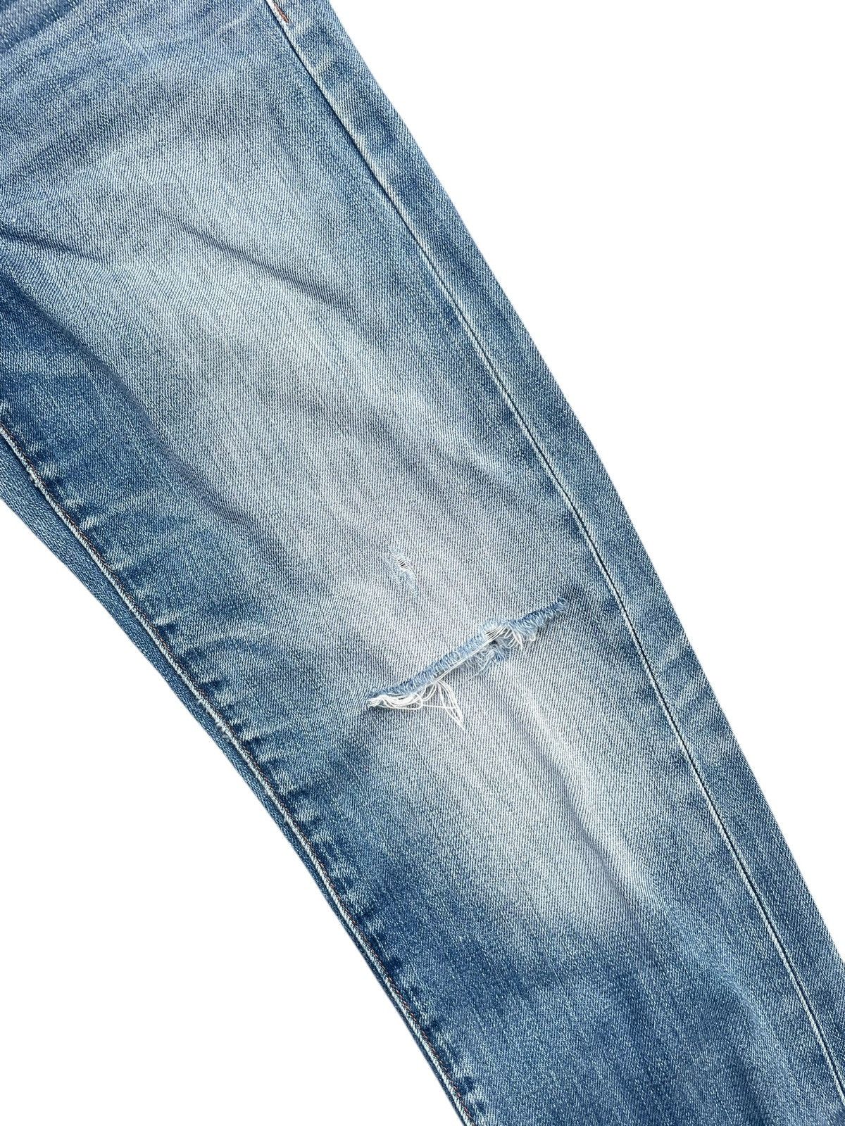 Gap GAP 1969 Distresed Selvedge Jeans Size 30" / US 8 / IT 44 - 4 Thumbnail