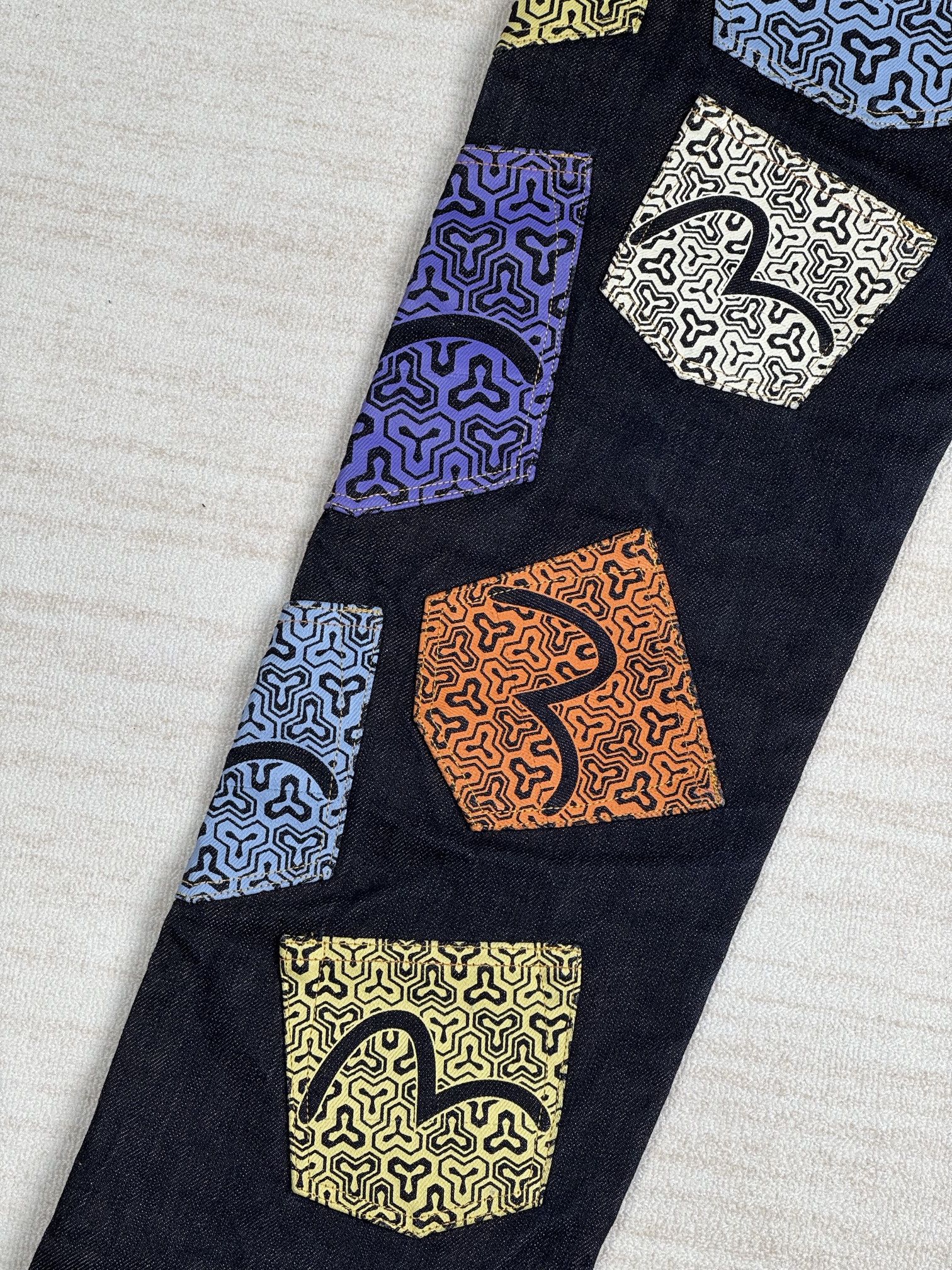 Evisu pockets jean 30 34 Size US 30 / EU 46 - 2 Thumbnail