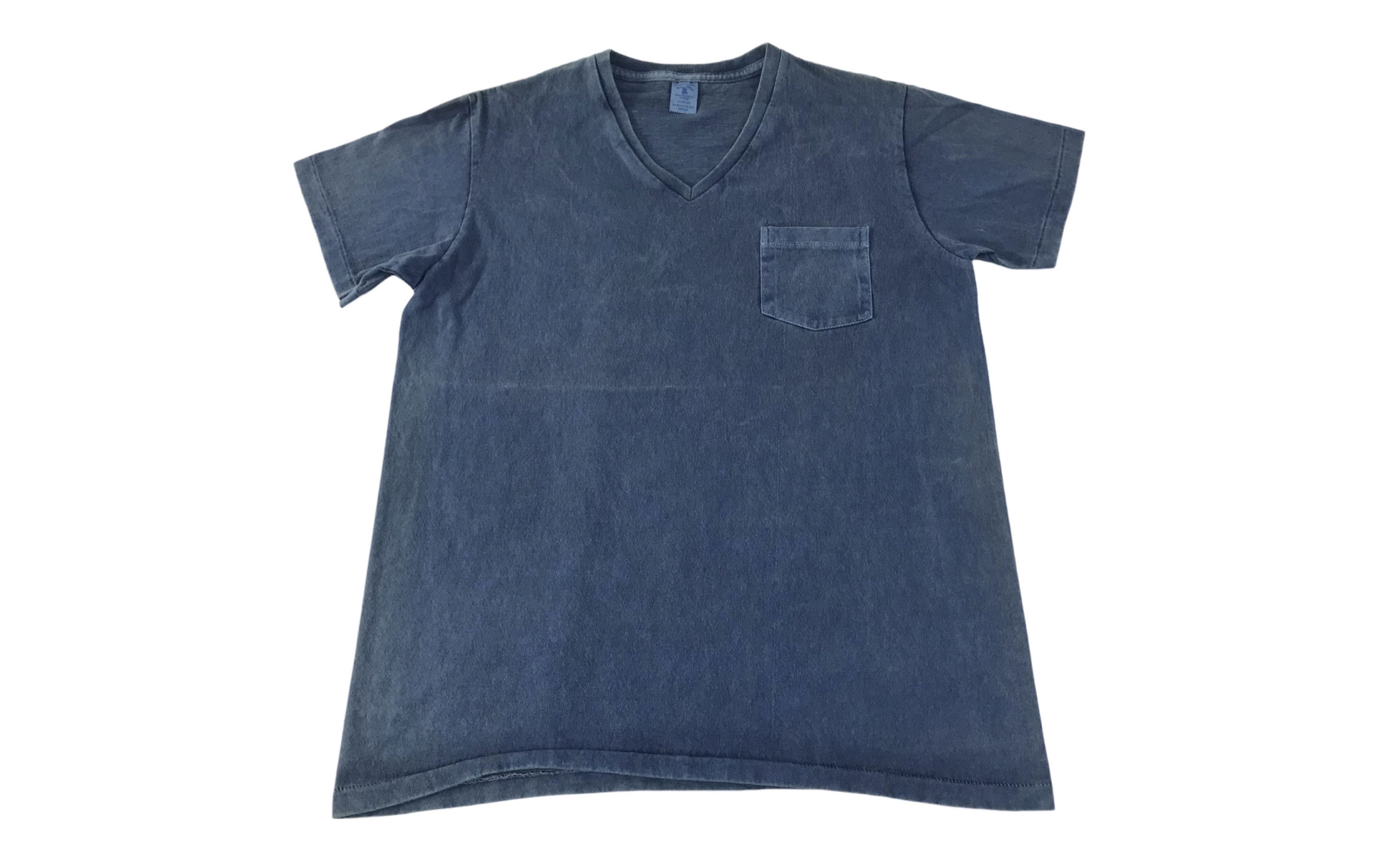 Velva Sheen 90s Velva Sheen USA Pocket Tee V Neck Tie Dye Tee Size US M / EU 48-50 / 2 - 1 Thumbnail