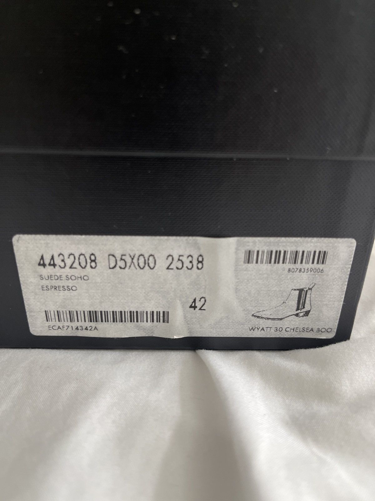 Saint Laurent Paris Saint Laurent Wyatt Chelsea Boots Size US 9 / EU 42 - 8 Thumbnail