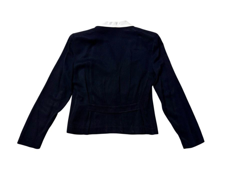 Other VTG Dani Max Black White Jacket Women’s Sz 6 Tailored Blazer Size M / US 6-8 / IT 42-44 - 3 Thumbnail