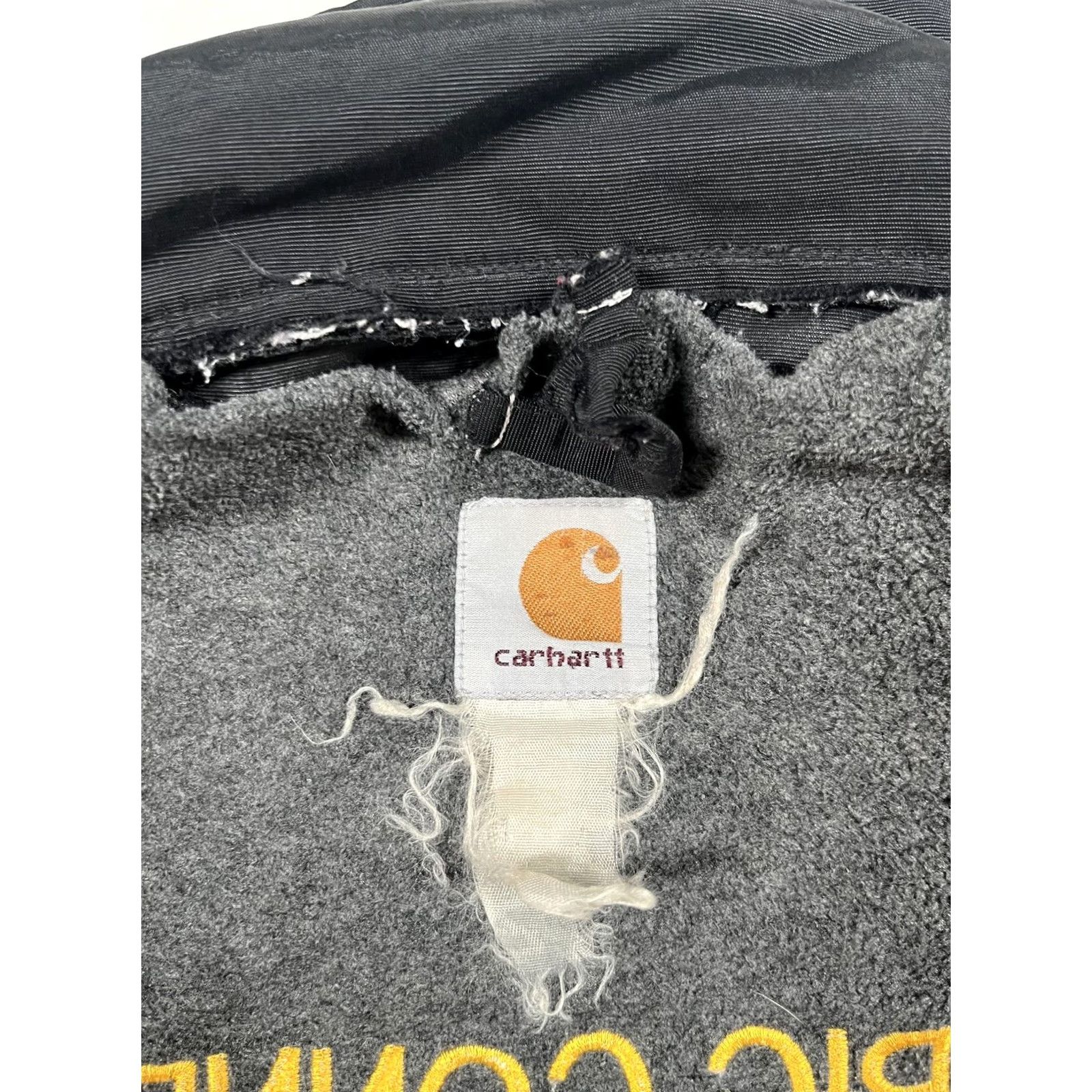 Carhartt Carhartt Jacket Mens Black Nylon Bomber Coat Electric Connection Workwear Read XL Size US XL / EU 56 / 4 - 3 Thumbnail