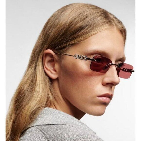 Gucci NEW GUCCI GG1808S 004 SUNGLASSES GUCCI Size ONE SIZE - 2 Thumbnail