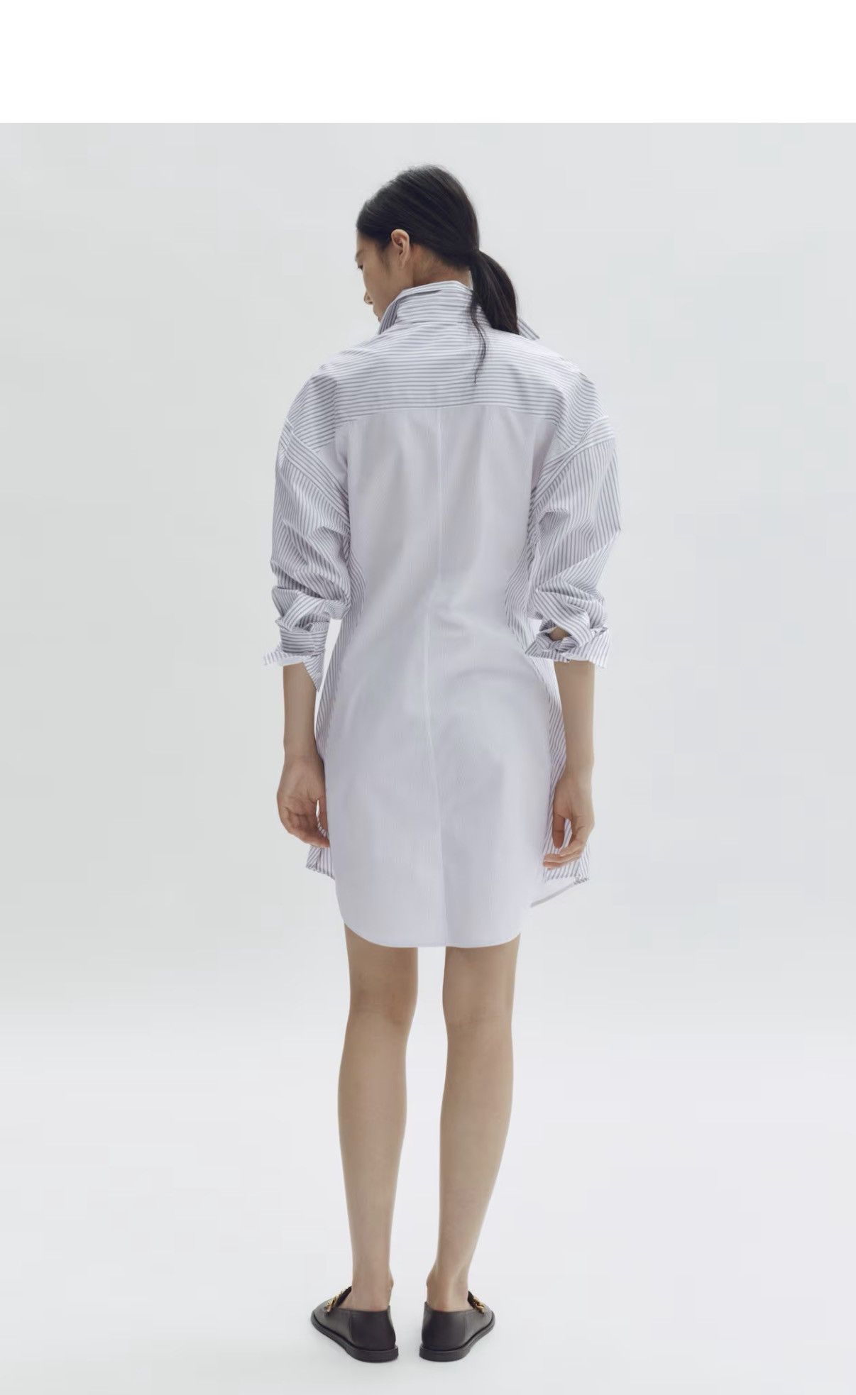 Stella McCartney Stella McCartney x H&M Striped Oversized Shirt Dress Size S / US 4 / IT 40 - 2 Thumbnail