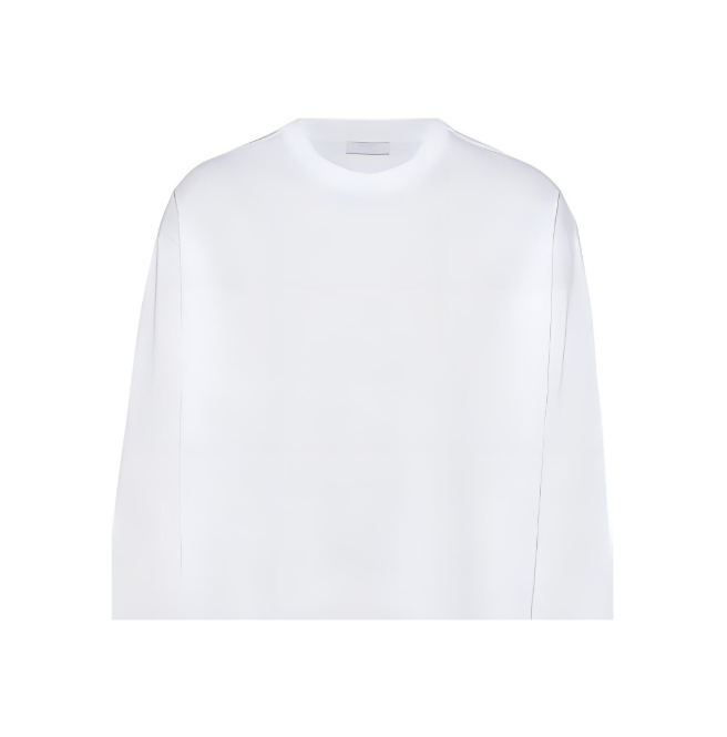 Prada Prada Long Sleeve T-shirt Size US M / EU 48-50 / 2 - 5 Thumbnail