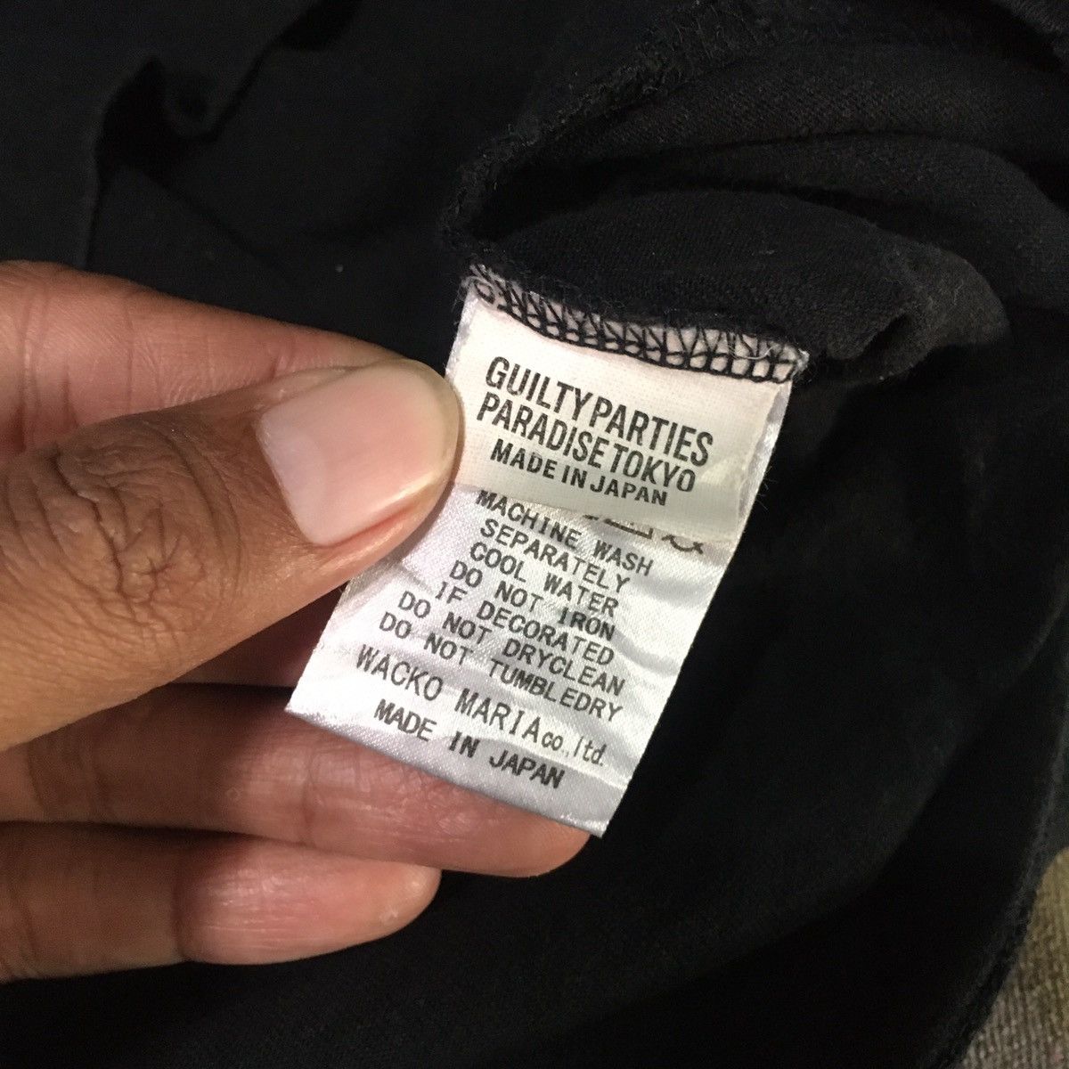 Japanese Brand × Wacko Maria Wackomaria Guilty Tshirt Rarely Seen!!! Size US XL / EU 56 / 4 - 4 Thumbnail