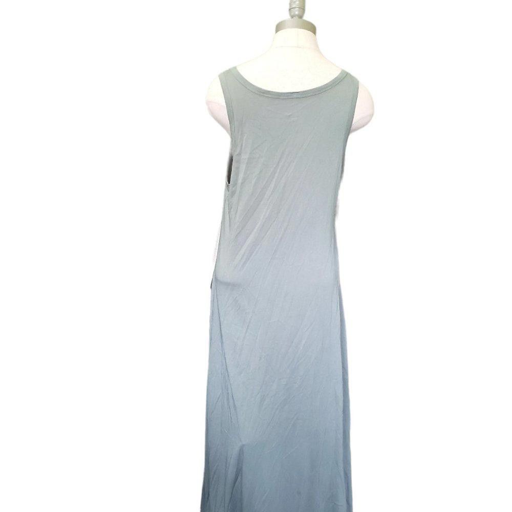 Designer CT345 Soft Surroundings Light Green Sleeveless Maxi Dress M Size M / US 6-8 / IT 42-44 - 3 Thumbnail