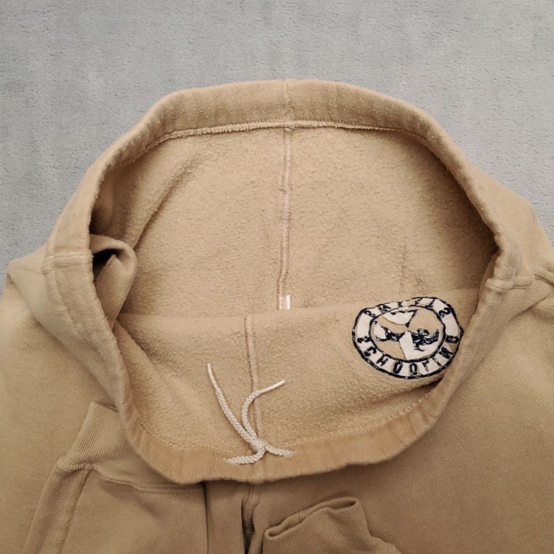 Vintage VINTAGE Schooling Sweats Pants Mens Large Tan Beige Equestrian Jodhpur Fleece USA 90s Logo Embroidered Size US 33 - 5 Thumbnail