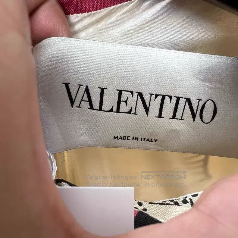 Valentino Valentino Mulberry silk color-blocking pattern dress Size S / US 4 / IT 40 - 5 Thumbnail