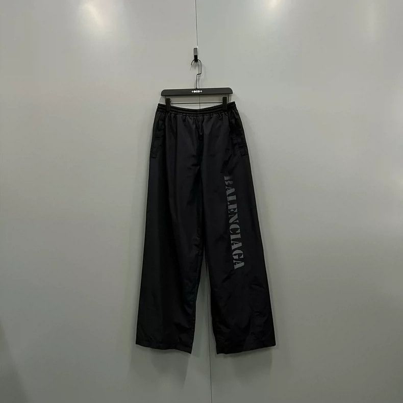 Balenciaga Balenciaga size S Black Letter Printed Elastic Waist Long Size US 27 - 1 Thumbnail