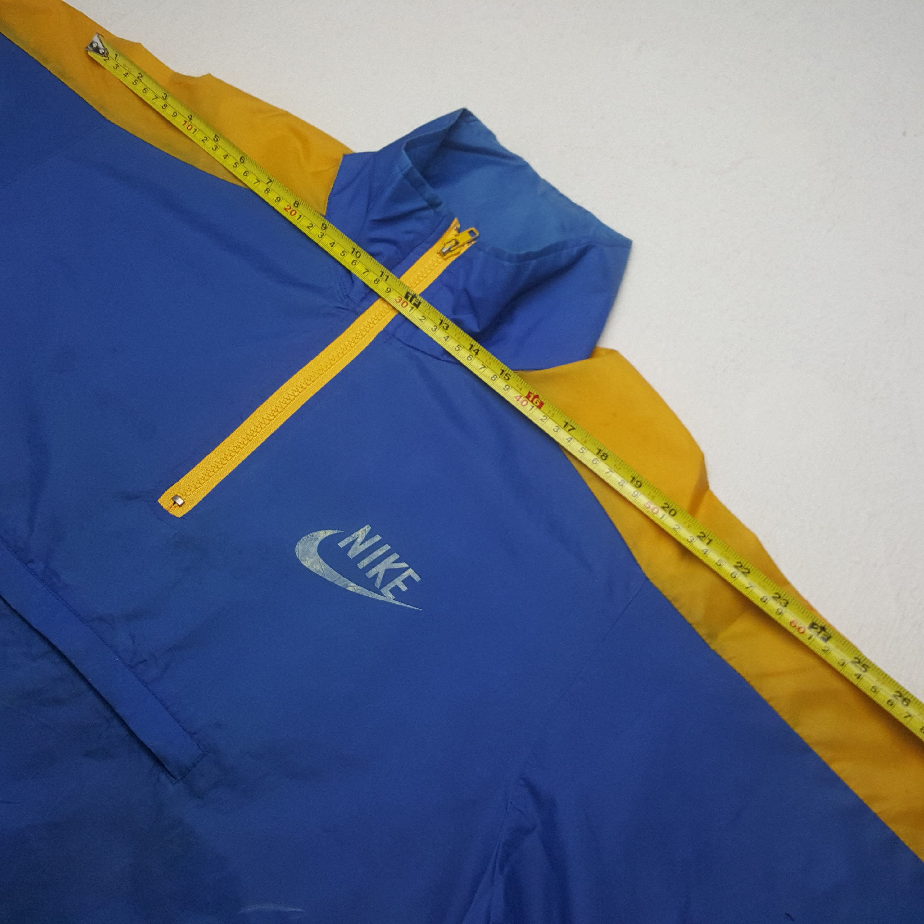 Nike Vintage Nike Big Swoosh Windbreaker Jacket Size US M / EU 48-50 / 2 - 7 Thumbnail
