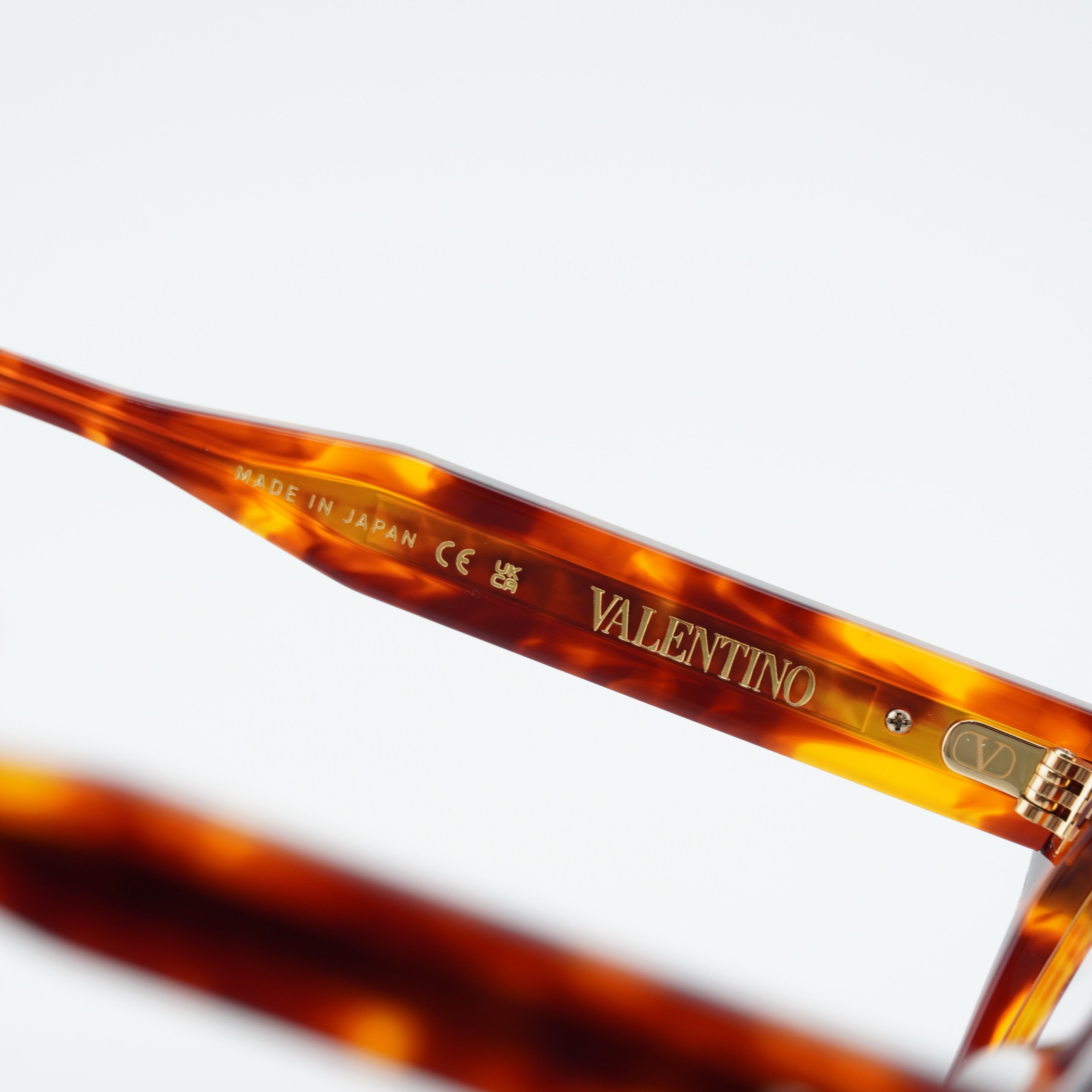 Valentino Valentino V-ESSENTIAL-V VLX-163B Eyeglasses Havana 48mm Size ONE SIZE - 8 Thumbnail