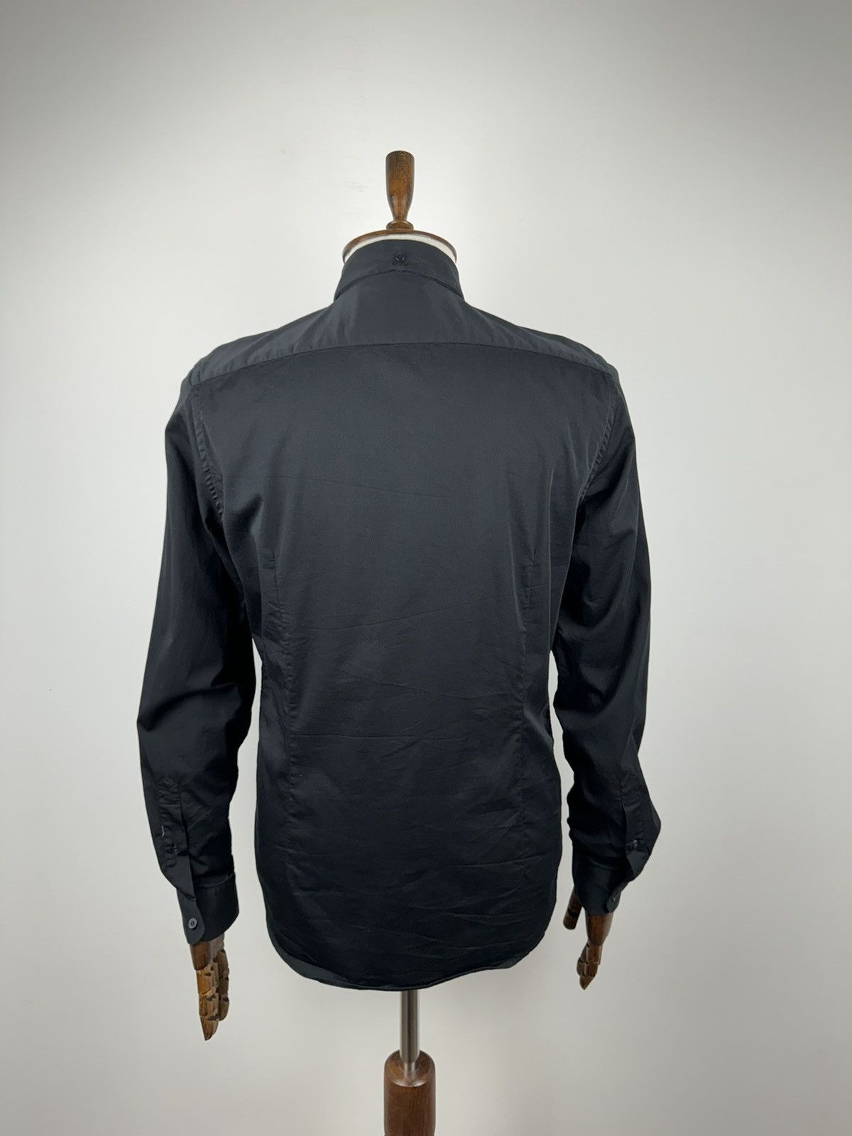 Ted Baker Ted Baker Black Long Sleeve Shirt Button Down Shirt size 4 Size US L / EU 52-54 / 3 - 3 Thumbnail
