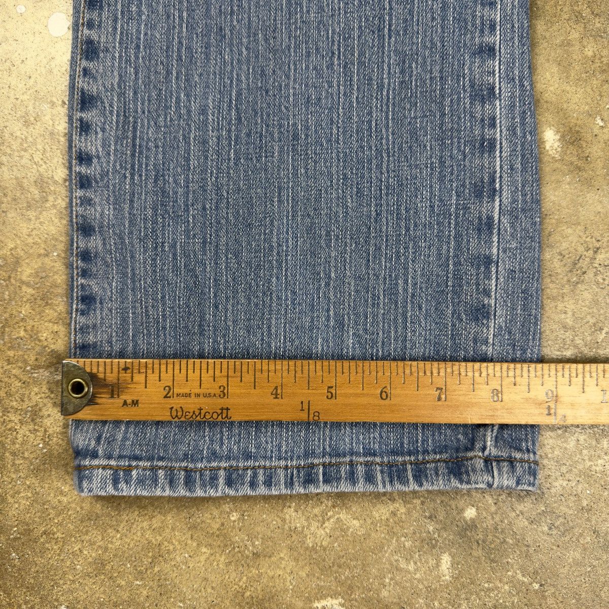 Calvin Klein Y2K Calvin Klein Jeans Bootcut Women’s Size 12 Blue Denim Size 33" - 12 Thumbnail