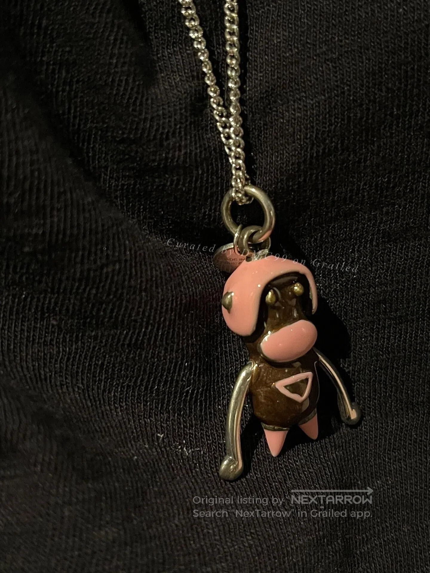 Prada Prada Monkey Pendant Long Necklace. Size ONE SIZE - 1 Thumbnail