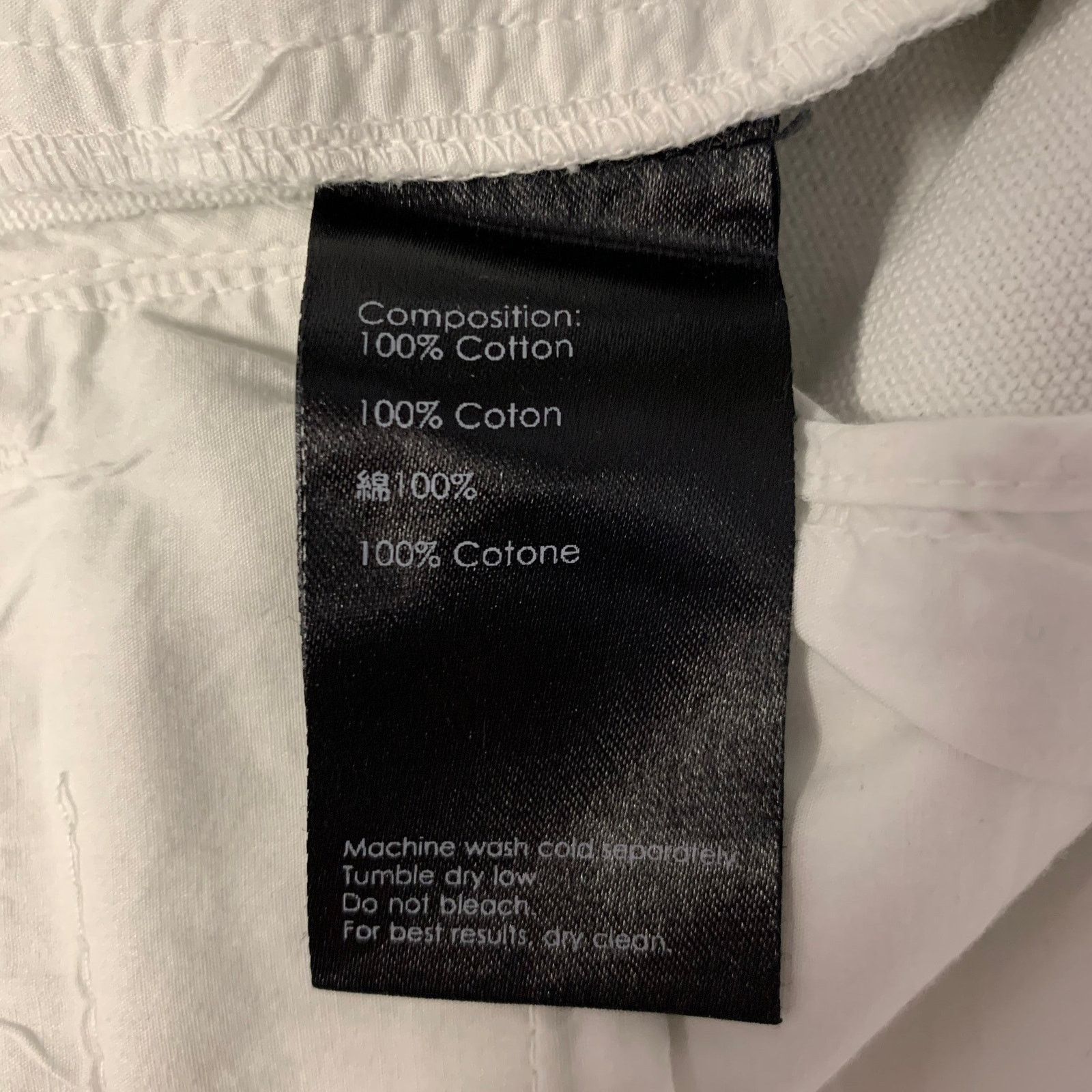 3.1 Phillip Lim 3.1 PHILLIP LIM Size 30 White Teal Ombre Cotton Casual Pants Size US 30 / EU 46 - 5 Thumbnail