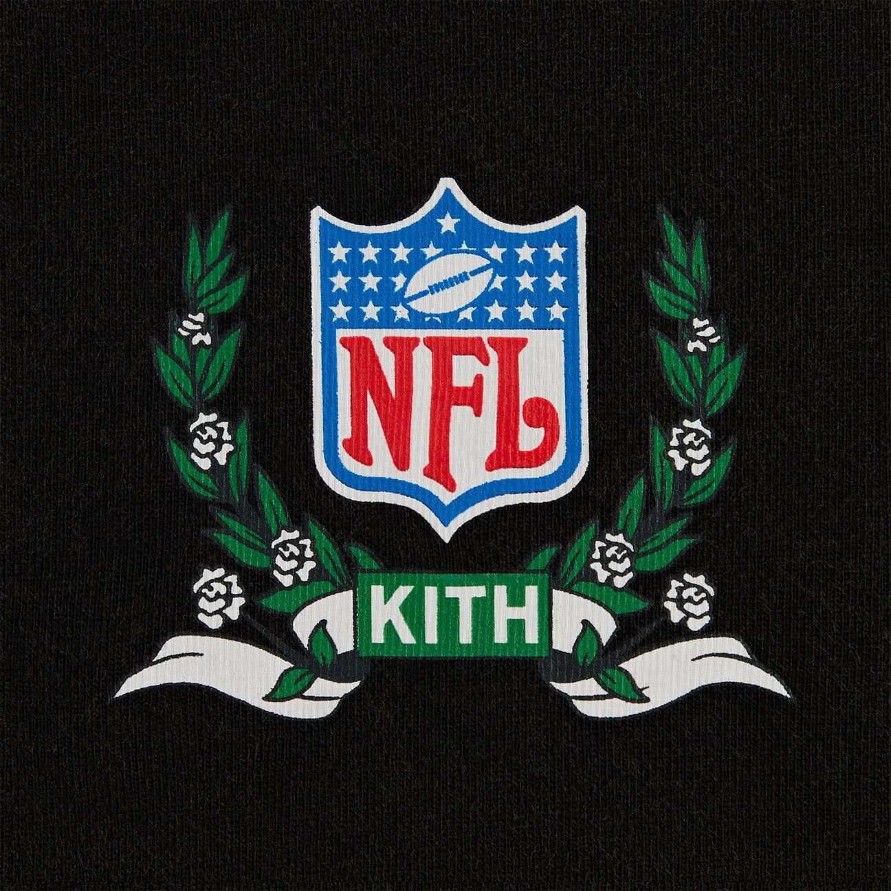 Kith × NFL Kith & '47 for the NFL: Jets Vintage Long Sleeve Tee Black Size US XL / EU 56 / 4 - 3 Thumbnail
