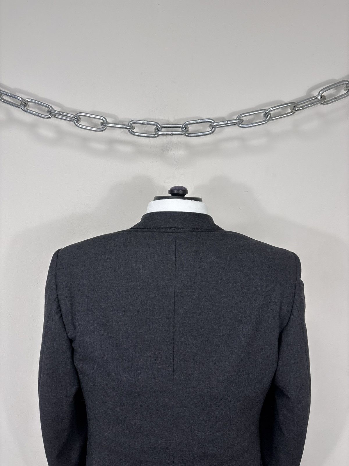 Corneliani Corneliani CC Men’s Grey Wool Stretch Blazer Jacket Size 38R - 10 Thumbnail