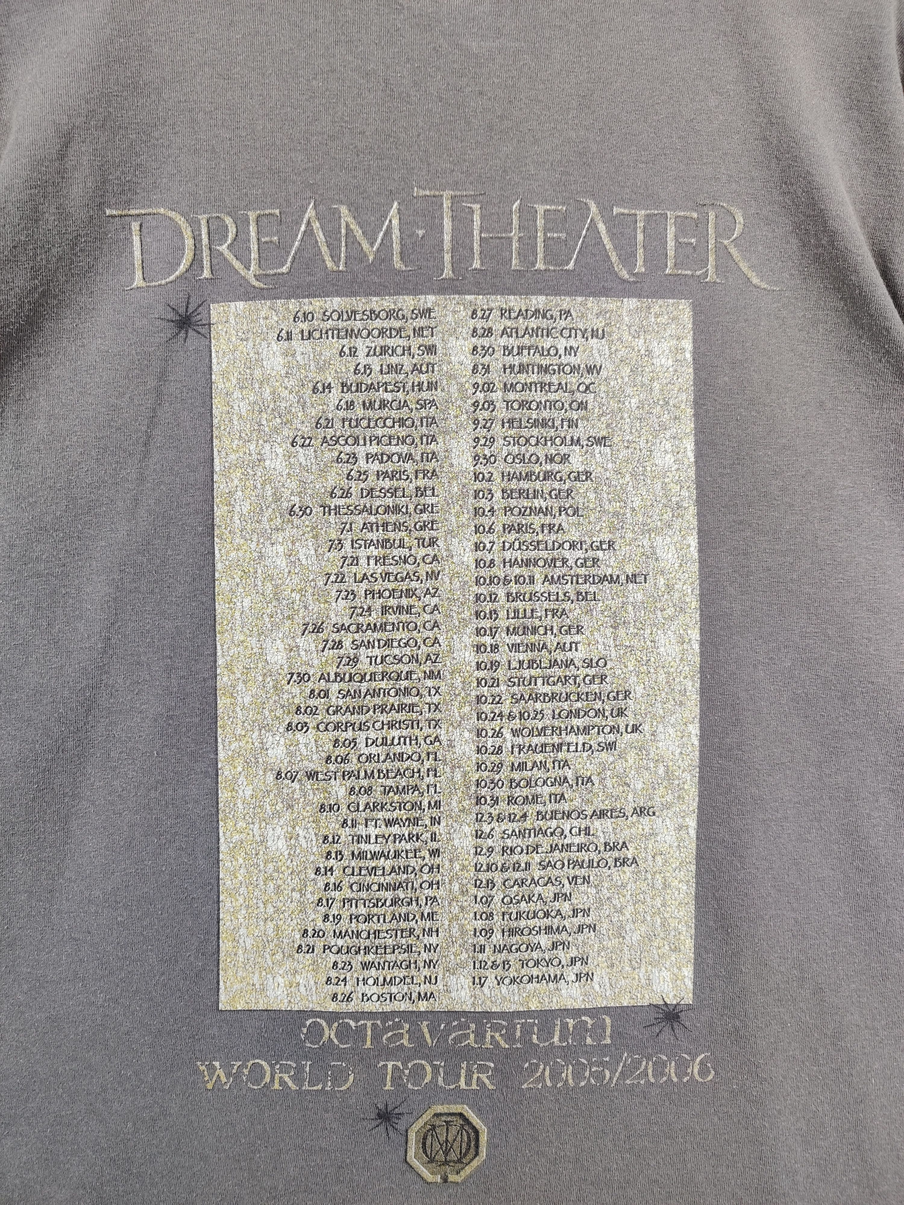 Band Tees Vintage 2000 Dream Theater Tour Band Tee Tshirt Size US L / EU 52-54 / 3 - 7 Thumbnail