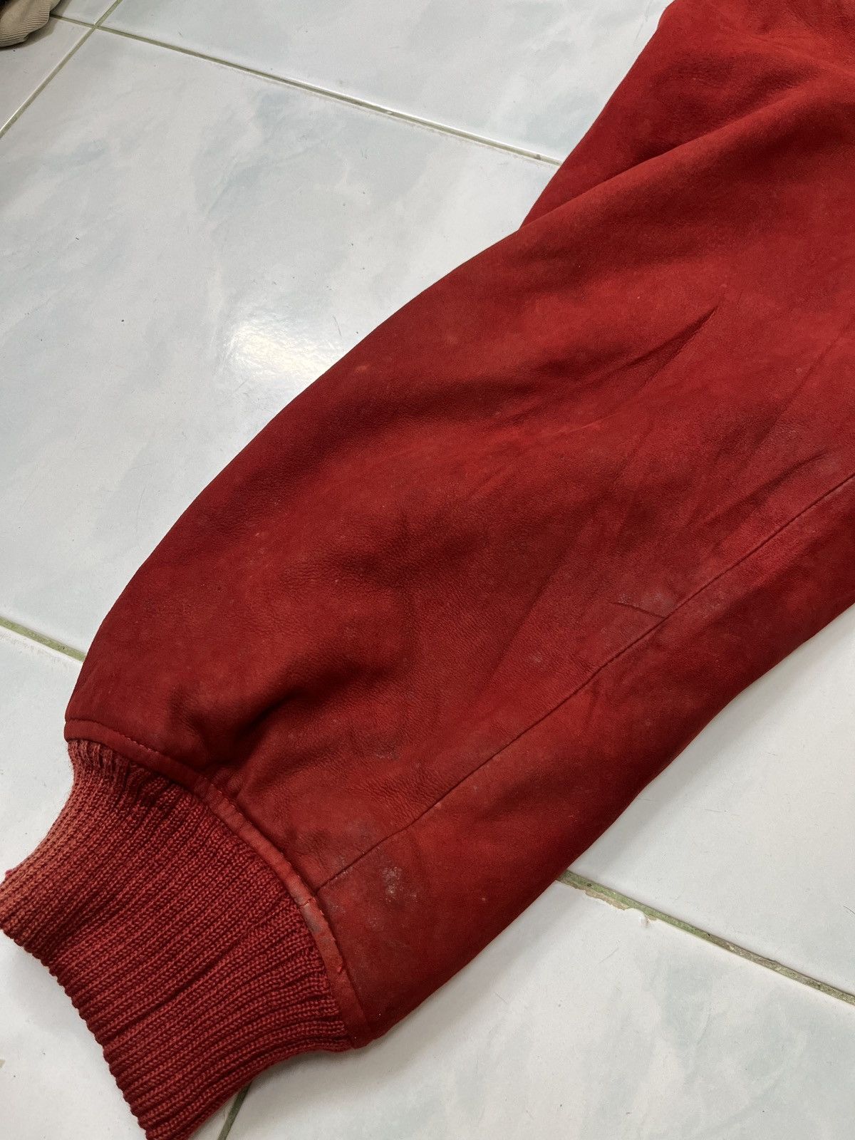Genuine Leather 🔥🔥🔥STEALS VTG BIGI LEATHER BOMBER JACKET Size US M / EU 48-50 / 2 - 14 Thumbnail