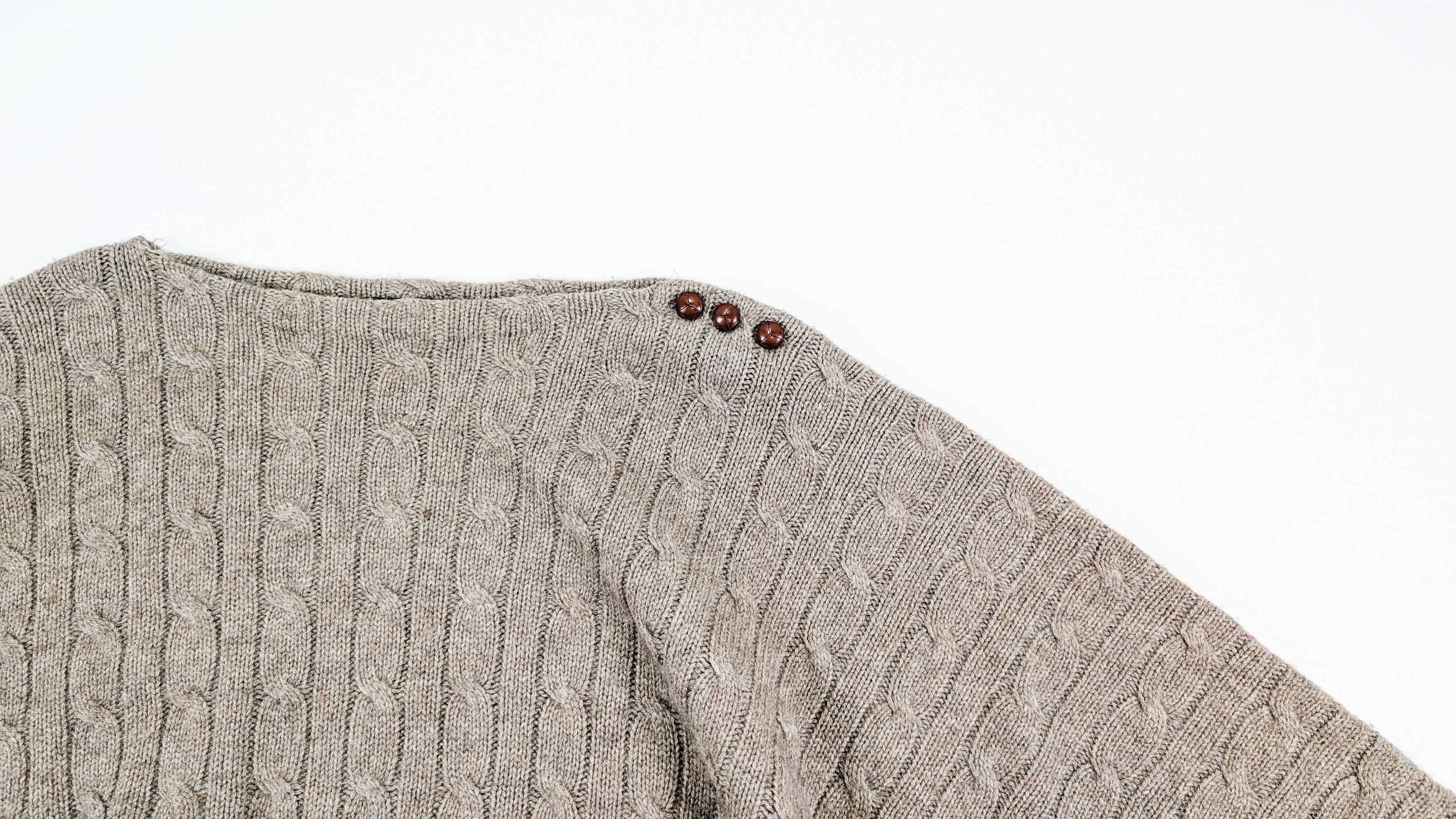 Ralph Lauren Ralph Lauren Wool Cashmere Alpaca Poncho Size M Size M / US 6-8 / IT 42-44 - 3 Thumbnail
