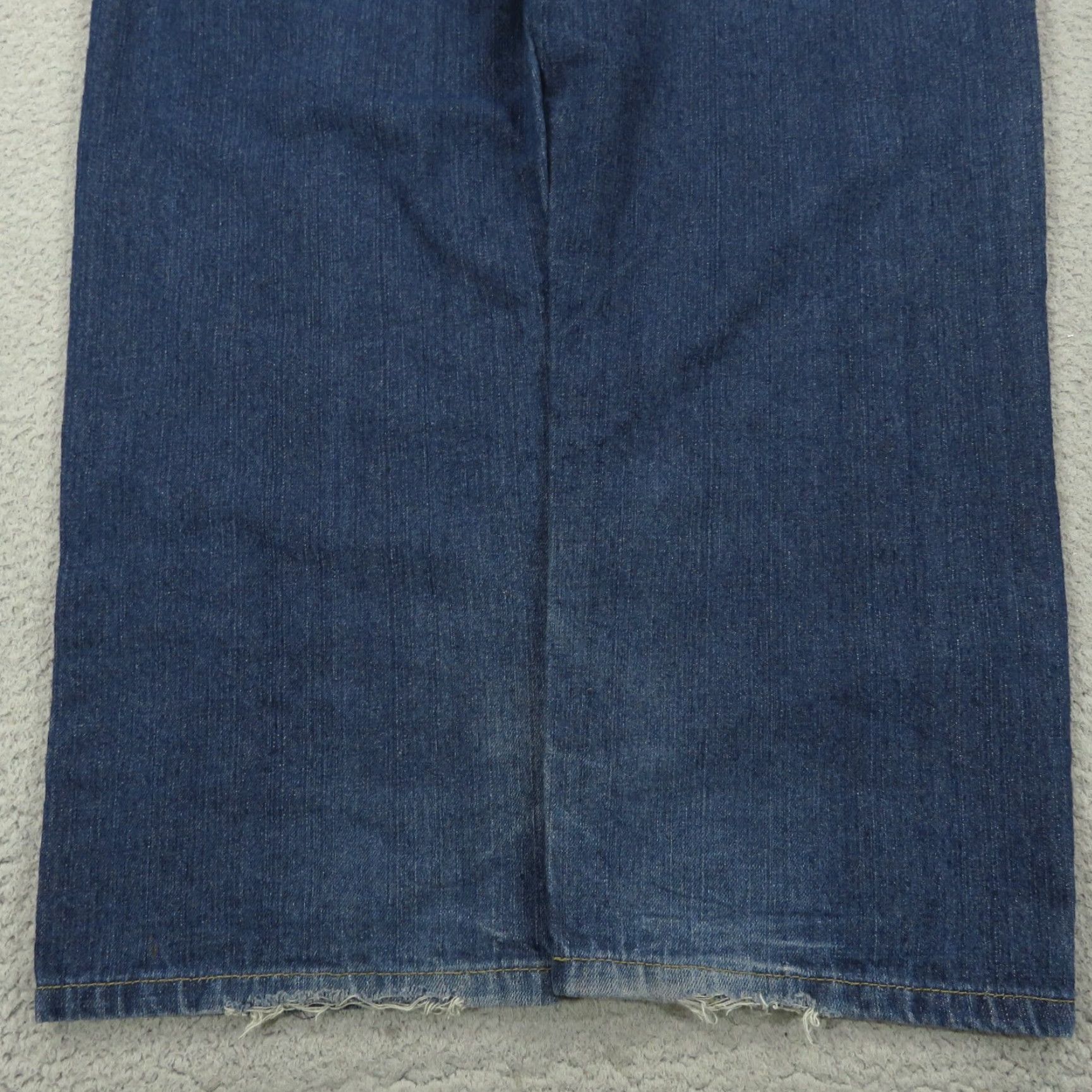 Vintage Mecca Jeans Mens 34x30 Y2K Embroidered Flap Pocket Grunge Skater Wide-Leg Pipes Jeans Size US 34 / EU 50 - 4 Thumbnail
