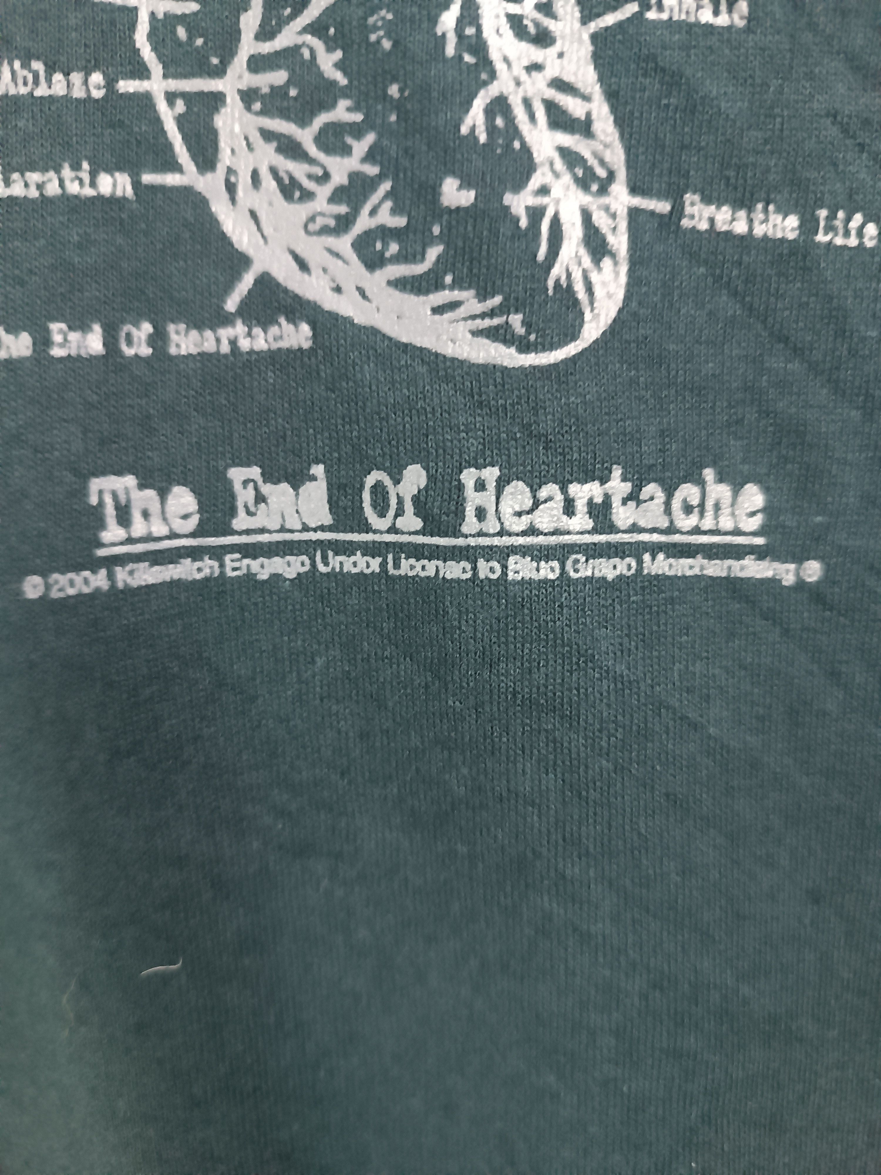 Band Tees THRASHED FADED VINTAGE Y2K KILLSWITCH ENGAGE TEE TRIVIUM Size US XL / EU 56 / 4 - 16 Thumbnail