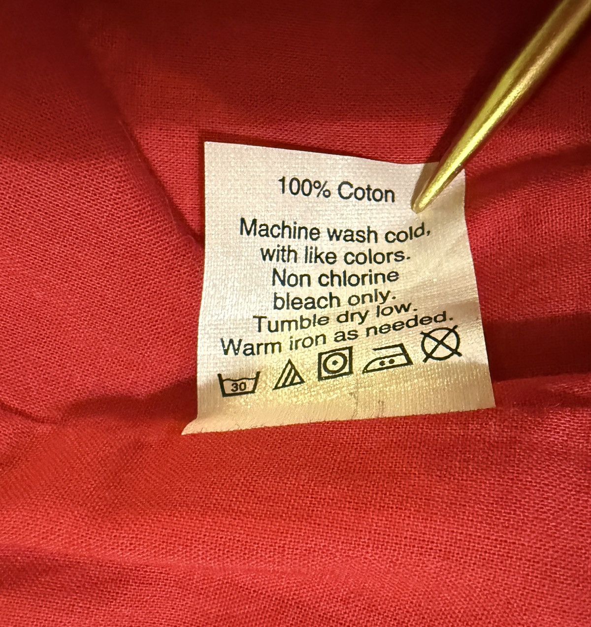 Madewell Madewell Bandana Red Lakeshore Sleeveless Cotton Midi Dress Size XS / US 0-2 / IT 36-38 - 7 Thumbnail