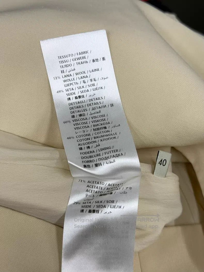 Gucci Gucci Beige colour-blocked skirt Size 26" / US 2 / IT 38 - 5 Thumbnail