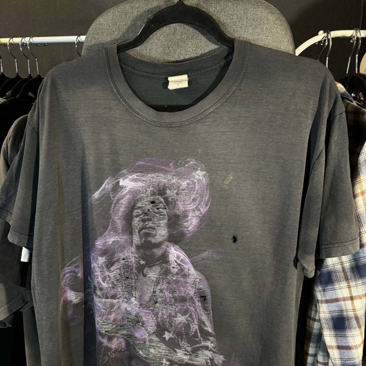 Other Jimi Hendrix Purple Haze T-shirt Size:L Size US L / EU 52-54 / 3 - 3 Thumbnail