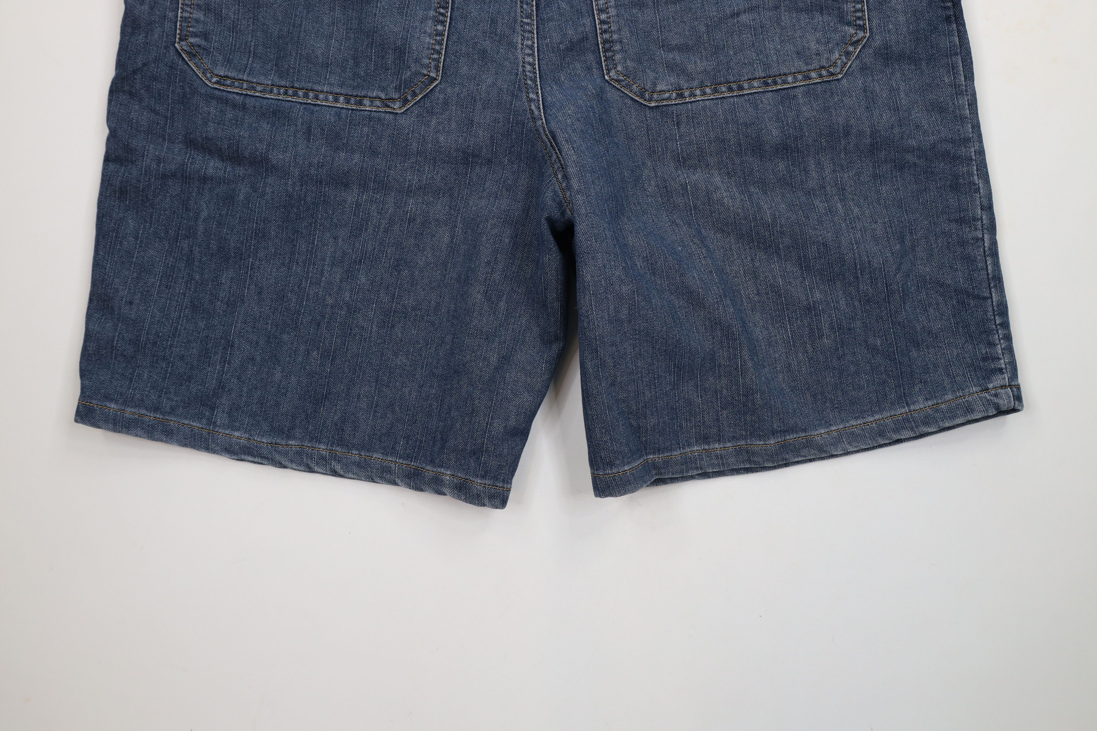 Tommy Hilfiger × Vintage Vintage Y2K 2001 Tommy Hilfiger Baggy Fit Denim Shorts Jorts Size US 38 / EU 54 - 11 Thumbnail