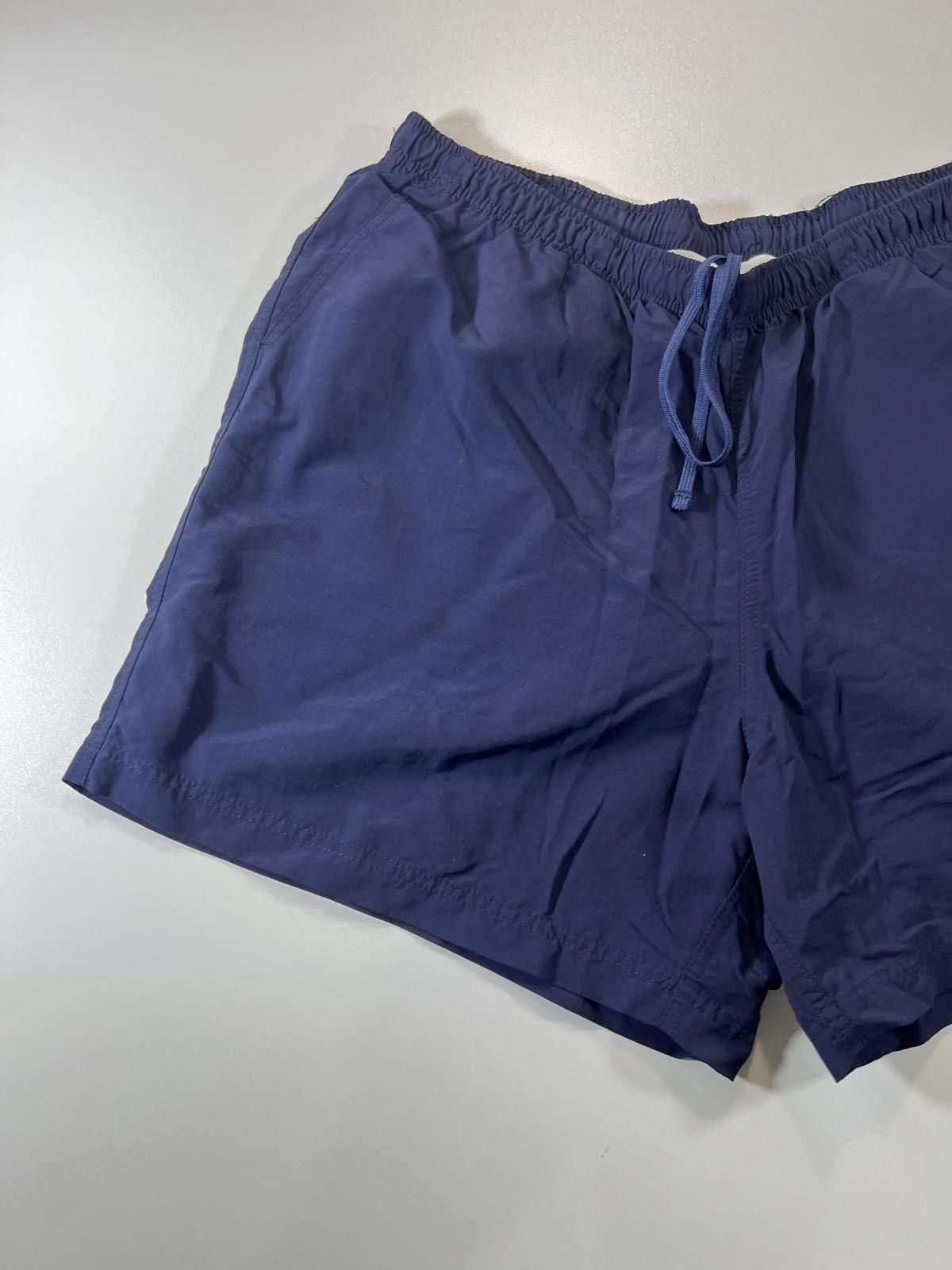 L.L. Bean L.L.Bean Navy Blue Men's Swim Shorts with Drawstring Waist Size US 32 / EU 48 - 4 Thumbnail