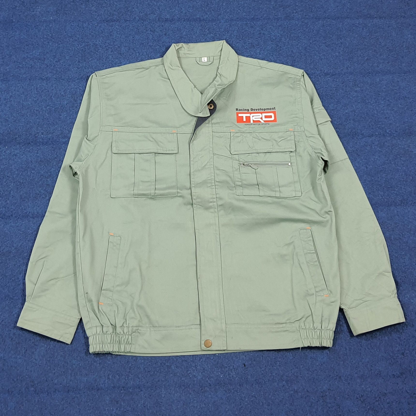 Japanese Brand Vintage TRD Toyota Motor Sports Custom Logo Jacket C290N10 Size US M / EU 48-50 / 2 - 1 Thumbnail