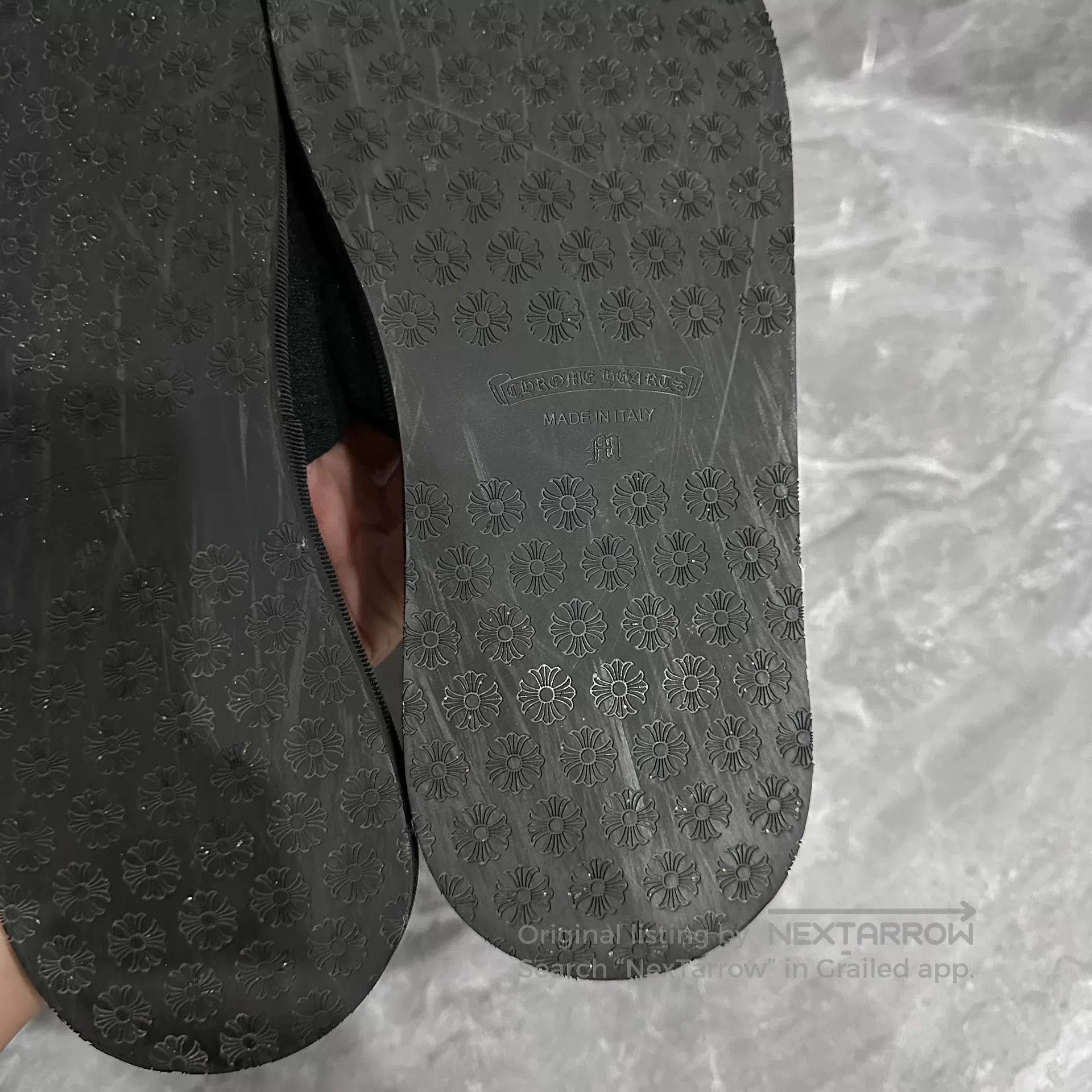 Chrome Hearts Chrome Hearts Black Cotton Hotel Slippers. Size US 9.5 / EU 42-43 - 6 Thumbnail