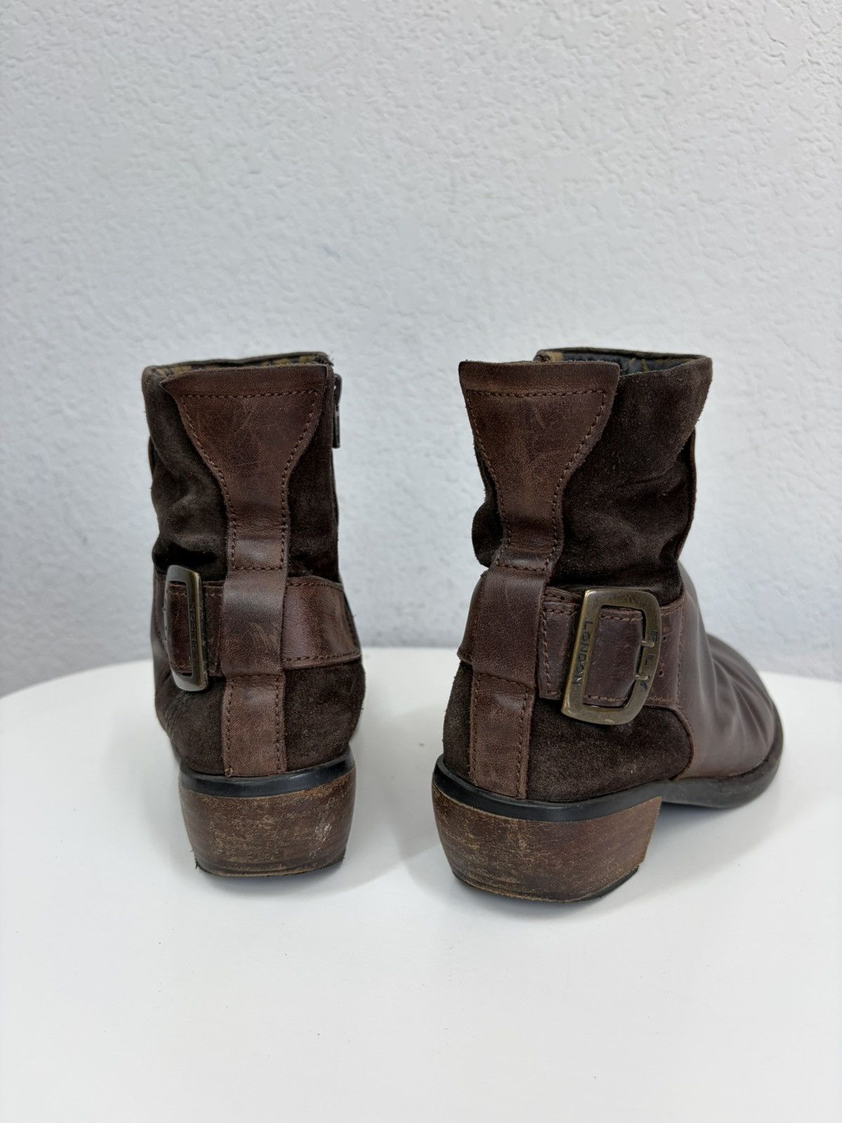 A.S.98 Vintage Like Maison Margiela Belted Leather Biker Boots Size US 8 / IT 38 - 6 Thumbnail