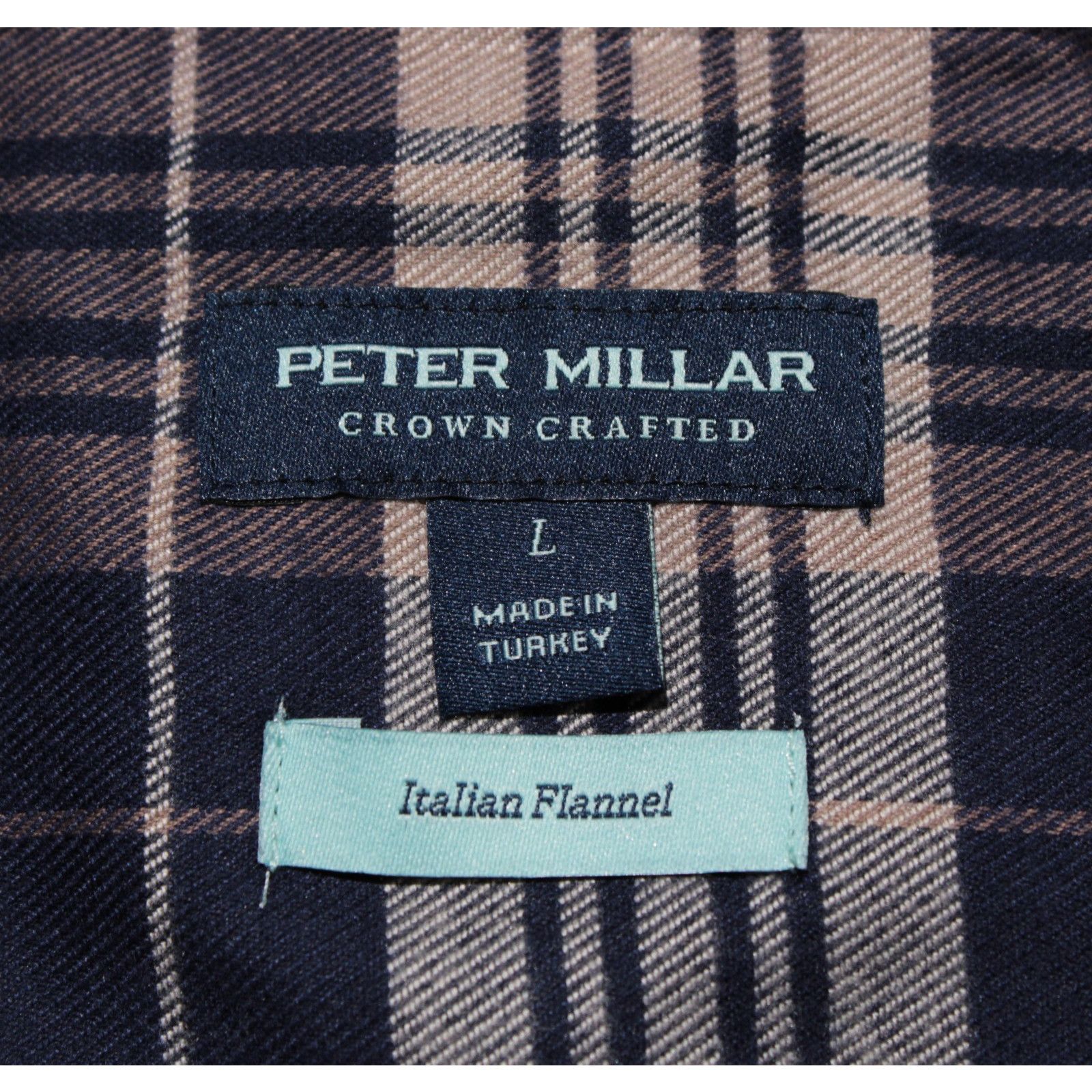 Peter Millar Peter Millar New with tags Shirt Size L US In Blue Size US L / EU 52-54 / 3 - 2 Thumbnail
