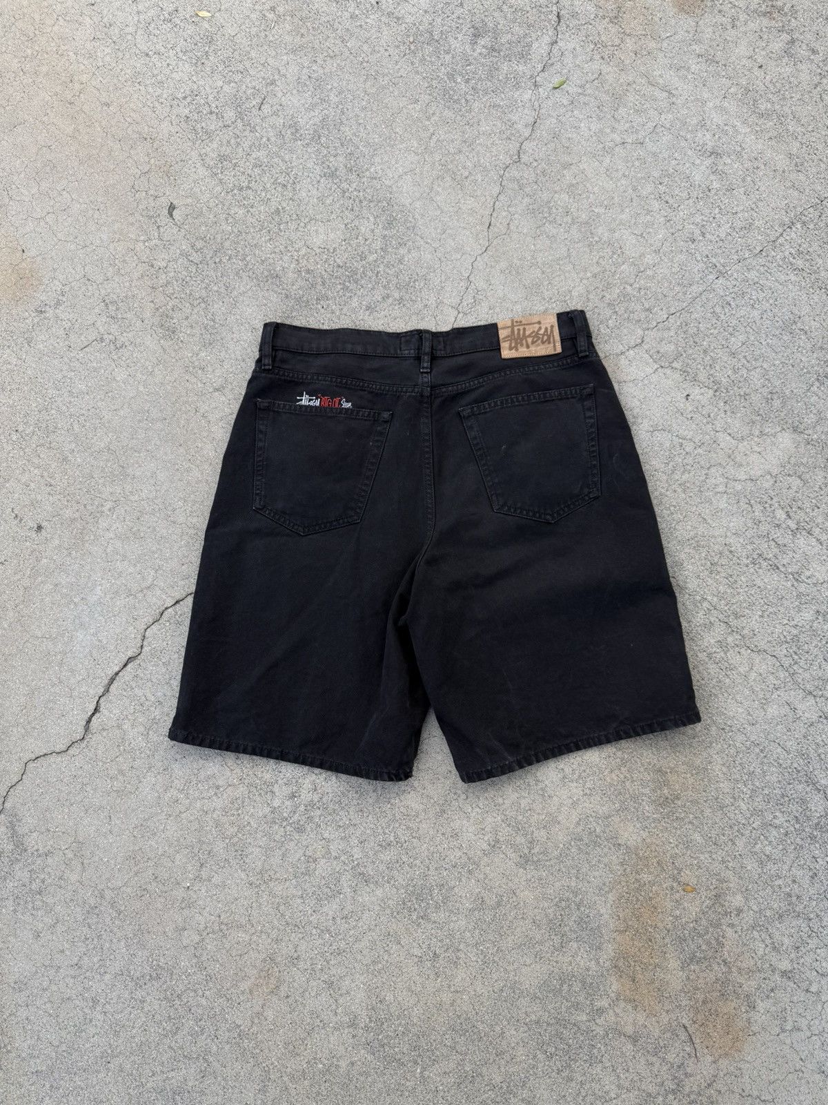 Stussy Stussy “Big Ol” Jean Shorts Size US 32 / EU 48 - 2 Thumbnail