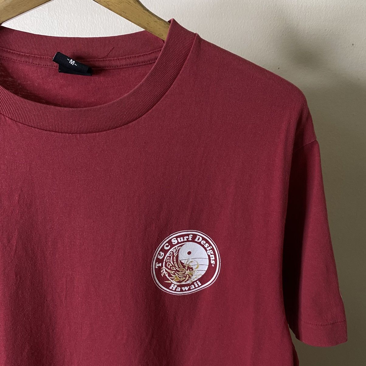 Vintage Vintage Y2K T&C Surf Dragon Graphic Stussy Style Tee Size US XL / EU 56 / 4 - 7 Thumbnail