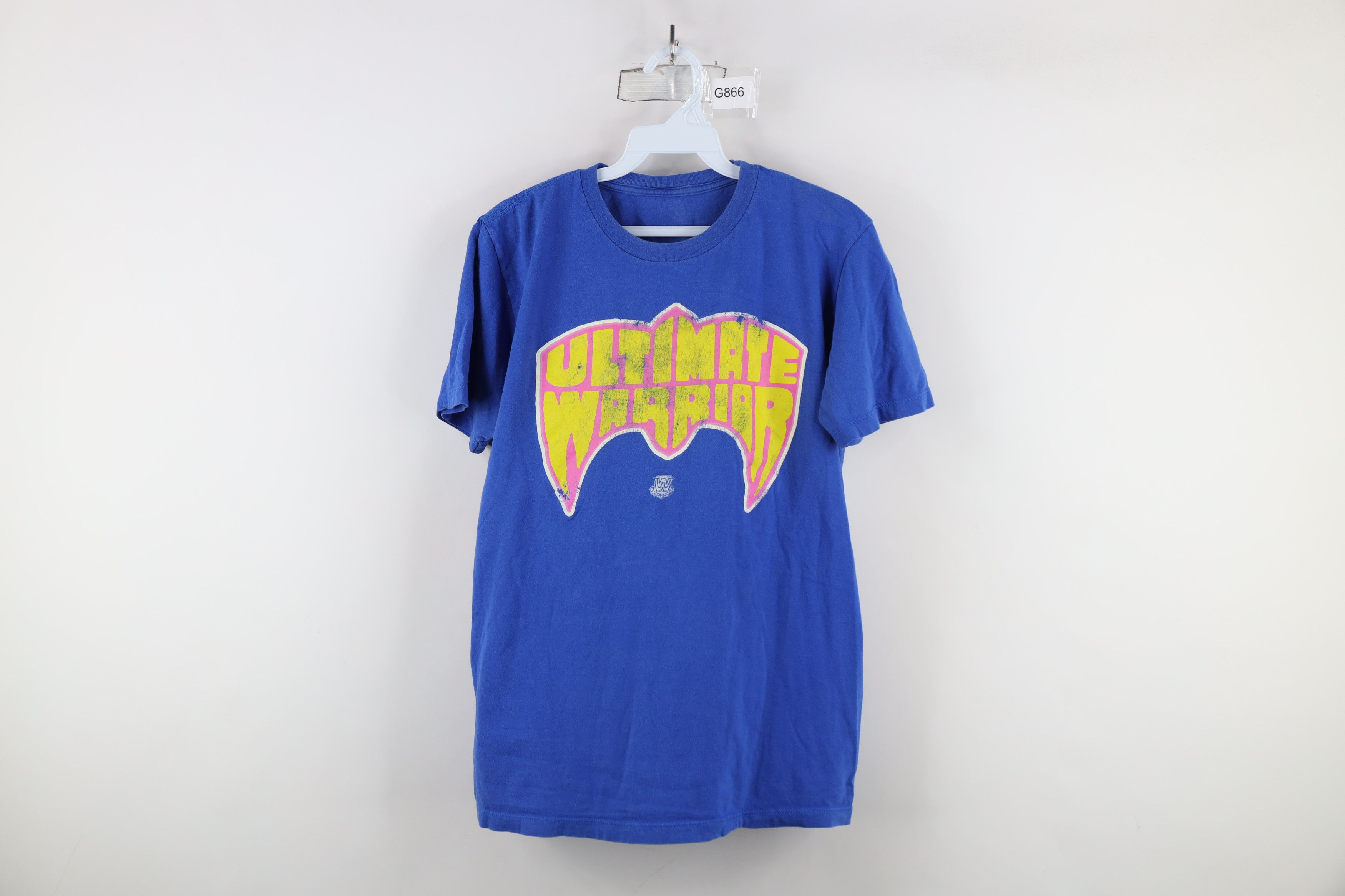 Vintage Retro WWE Spell Out Ultimate Warrior Wrestling T-Shirt Size M / US 6-8 / IT 42-44 - 1 Thumbnail