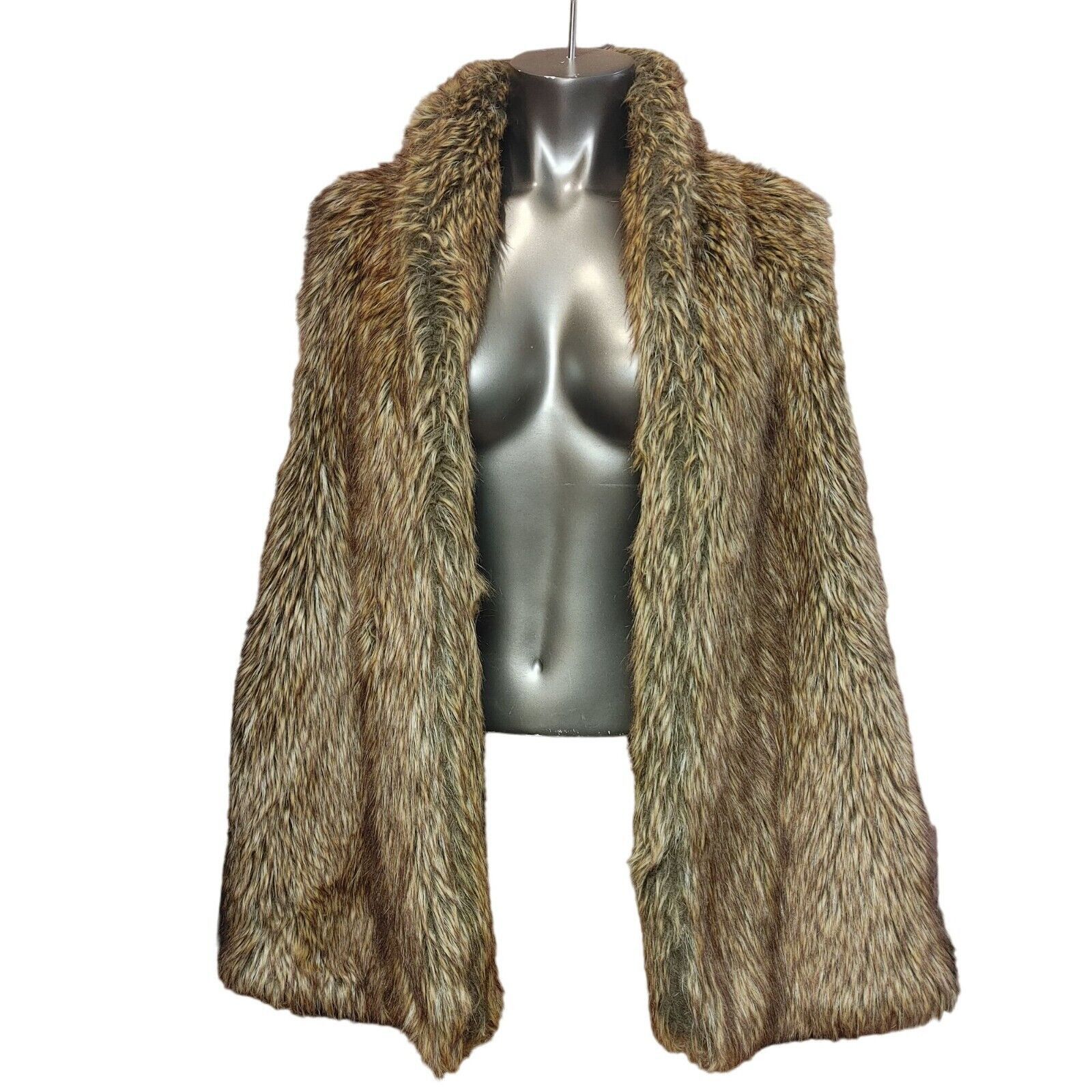 Other Faux Fur Soft Retro Style Boho Chic Elegant Modern 3X Vest Size 3XL / US 20-22 - 1 Thumbnail