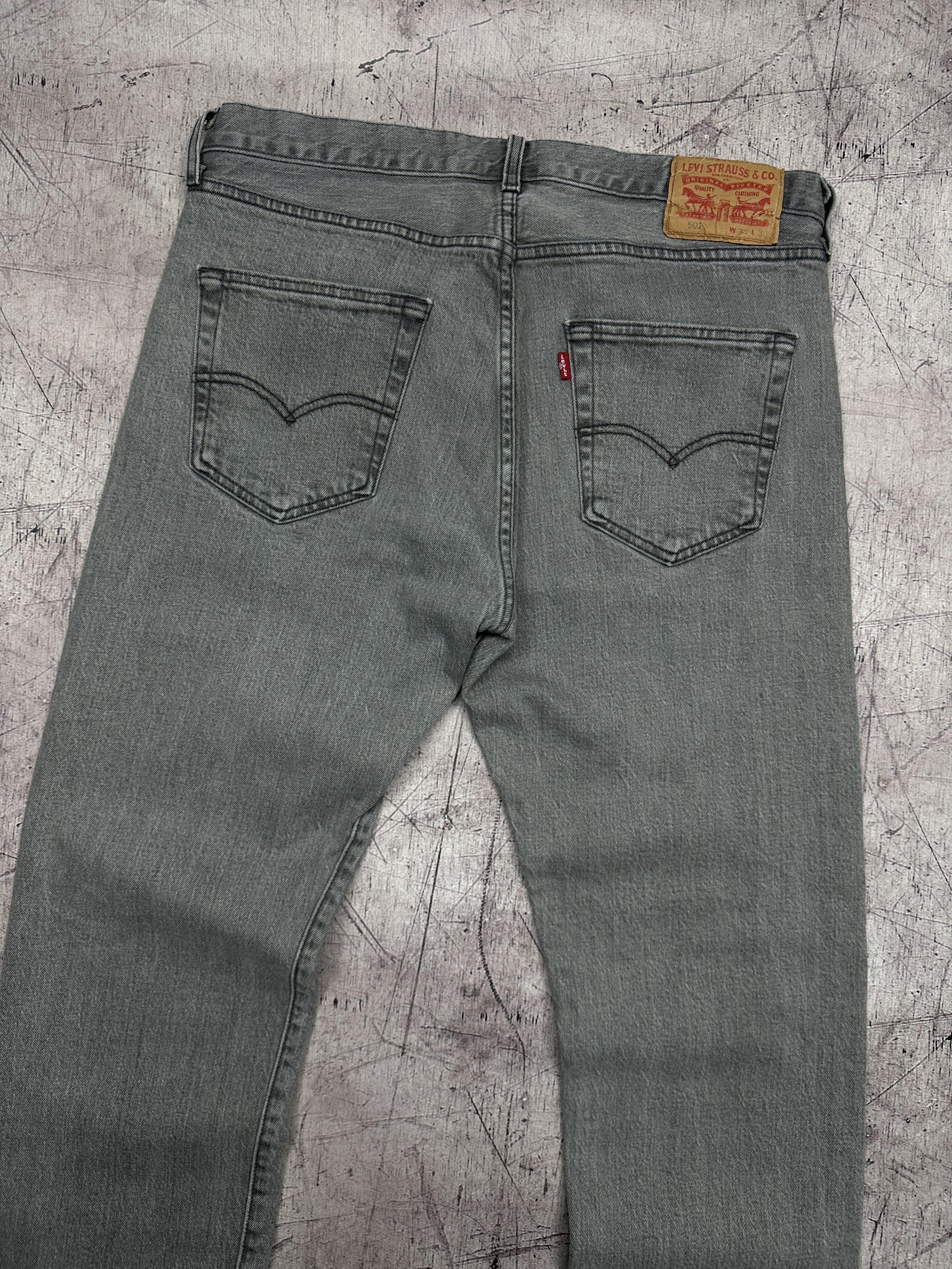 Levi's Levi's 501 Mens Denim Pants Jeans Size 33 x 30 Size US 33 - 2 Thumbnail