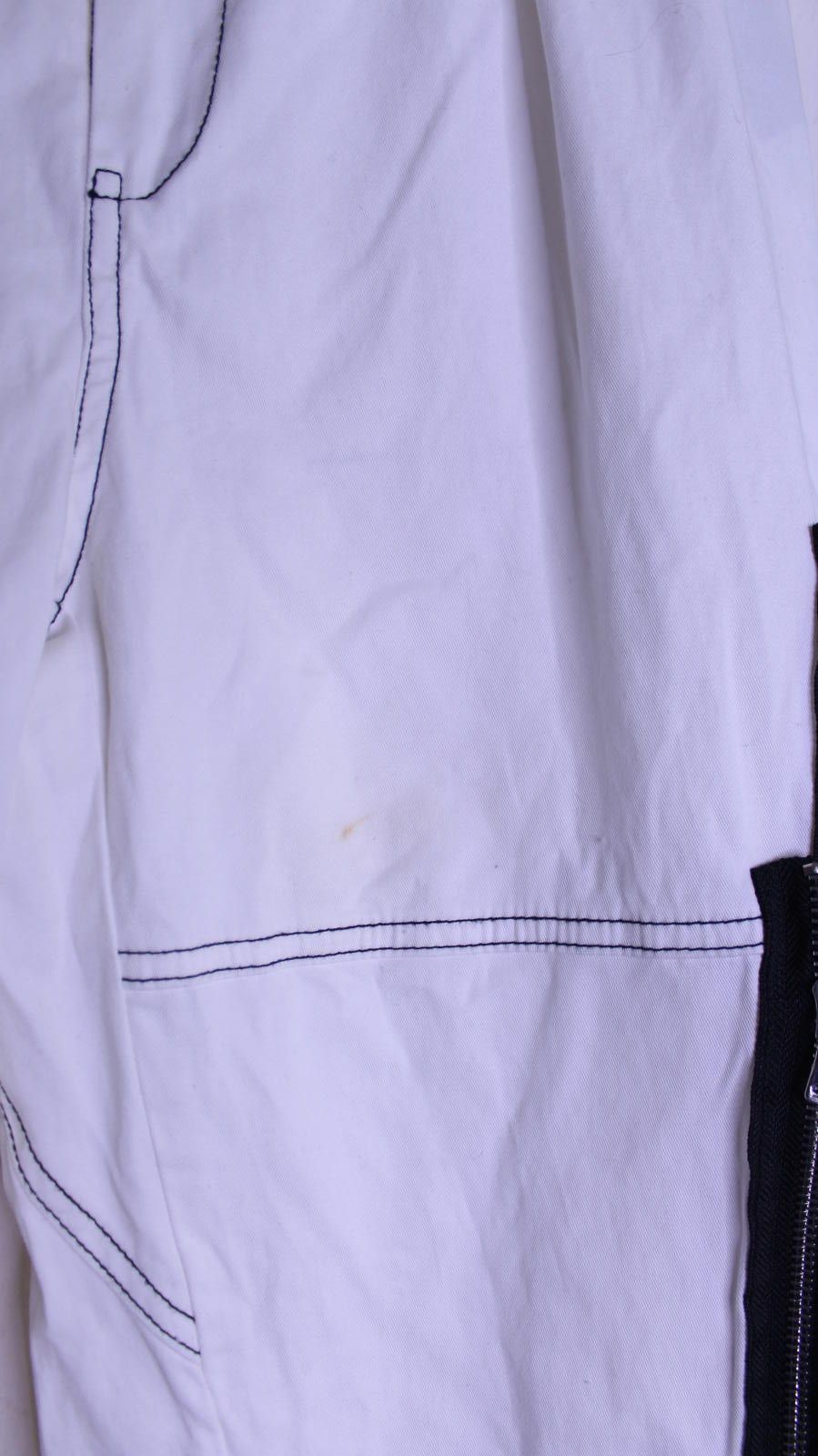 Designer Maniere De Voir White and Black Cargo Joggers - 4 Size 27" / US 4 / IT 40 - 3 Thumbnail