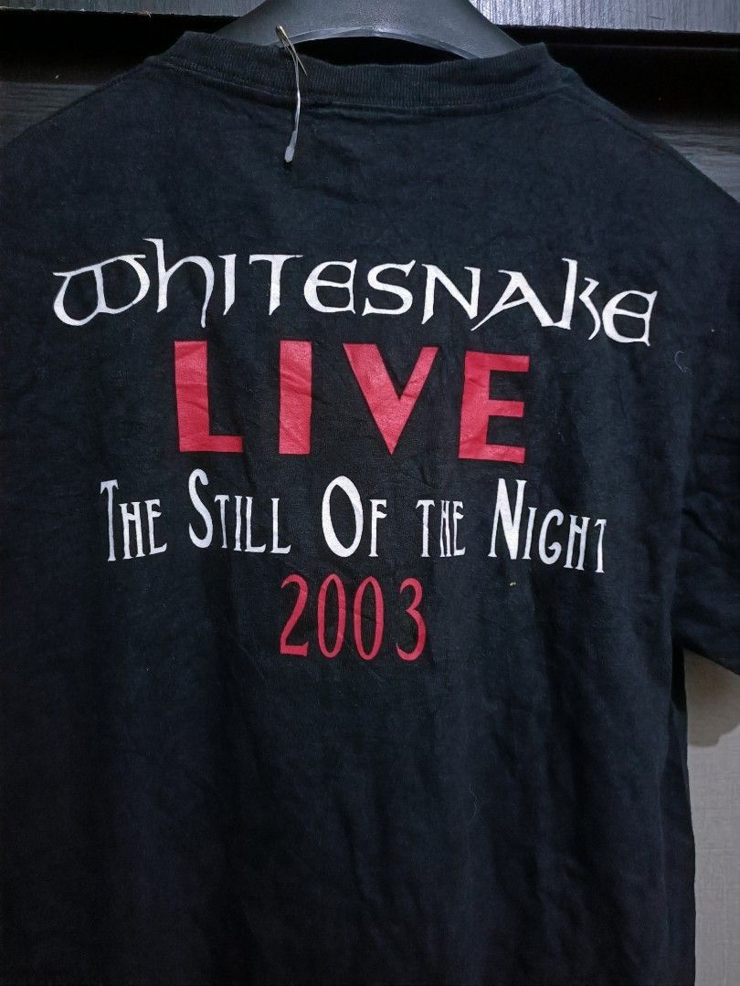 Band Tees Vtg. Whitesnake 2003 Tour Tee – The Still of the Night Live Size US M / EU 48-50 / 2 - 4 Thumbnail