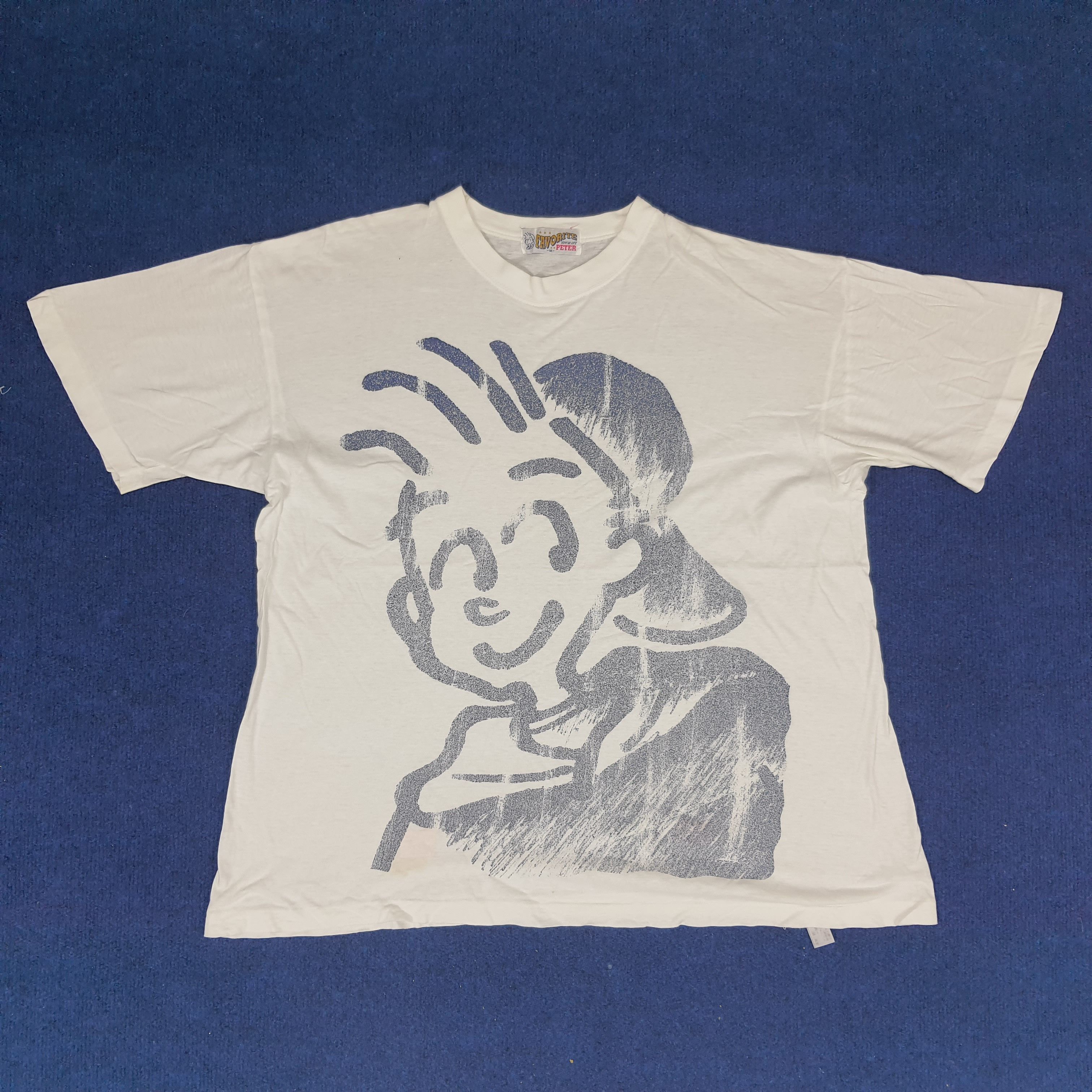 Vintage Vintage Joyful Life Peter Streetwear Big Print T-shirt Size US L / EU 52-54 / 3 - 1 Thumbnail