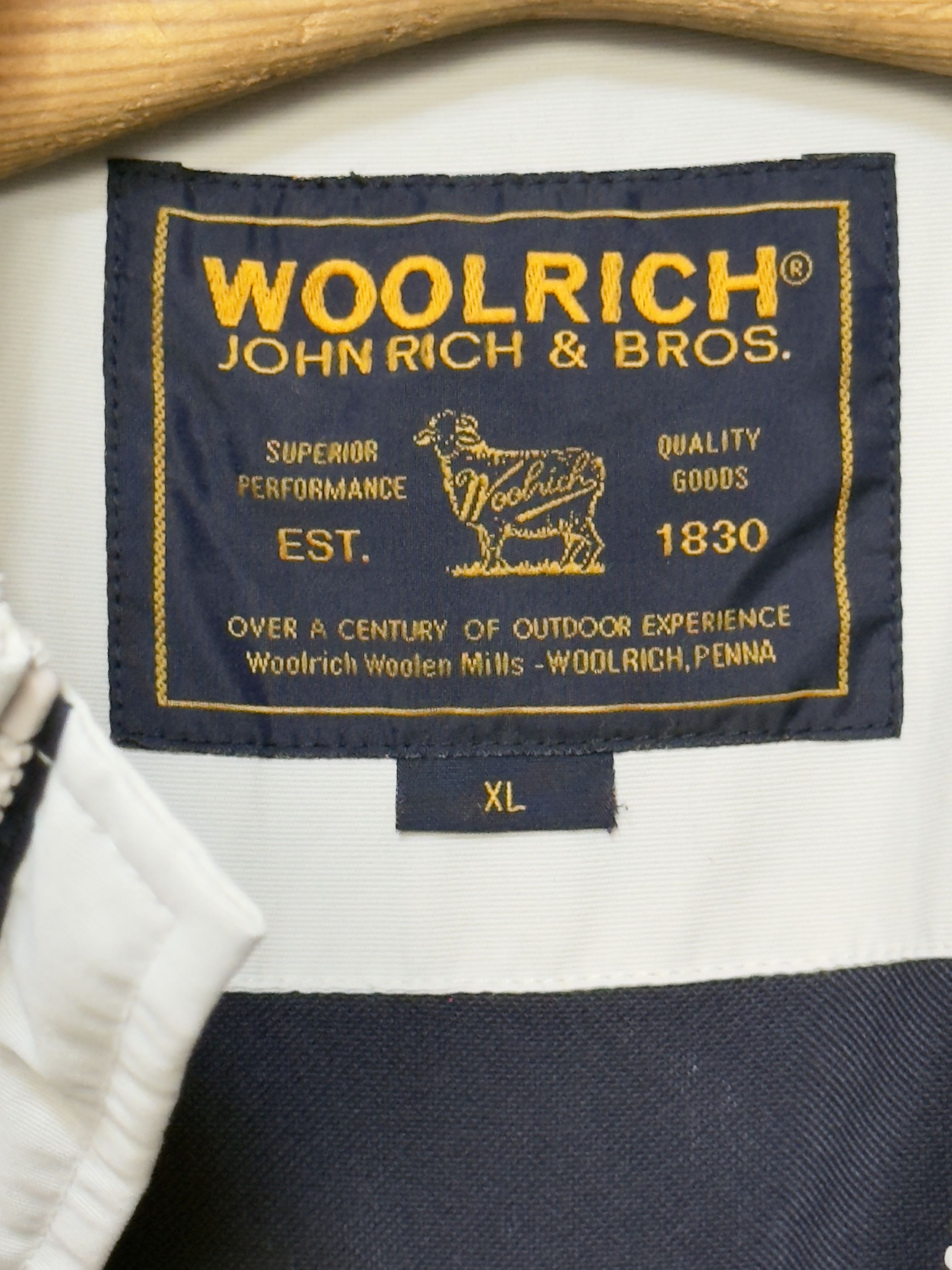🔥 Bomber jacket woolrich offwhite vtg size xl