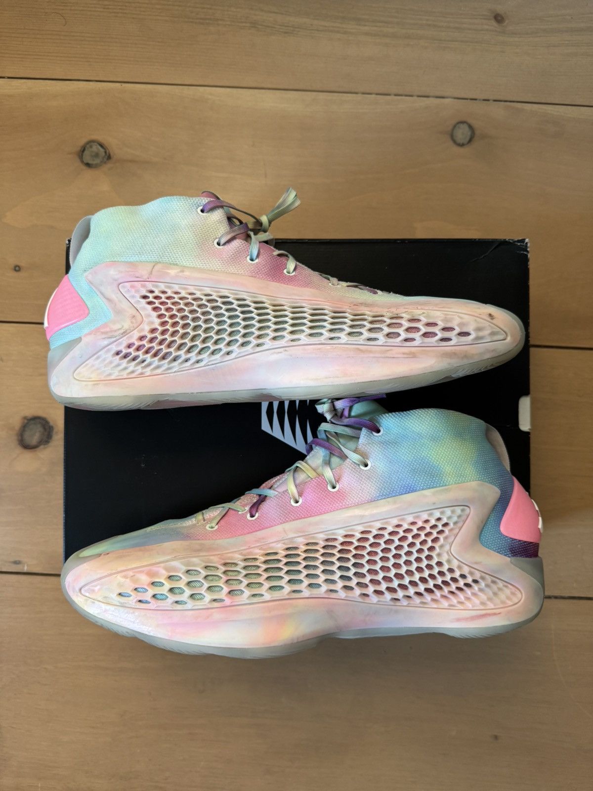 Adidas Adidas AE 1 Cotton Candy 3SSB PE Size US 15 / EU 48 - 1 Thumbnail