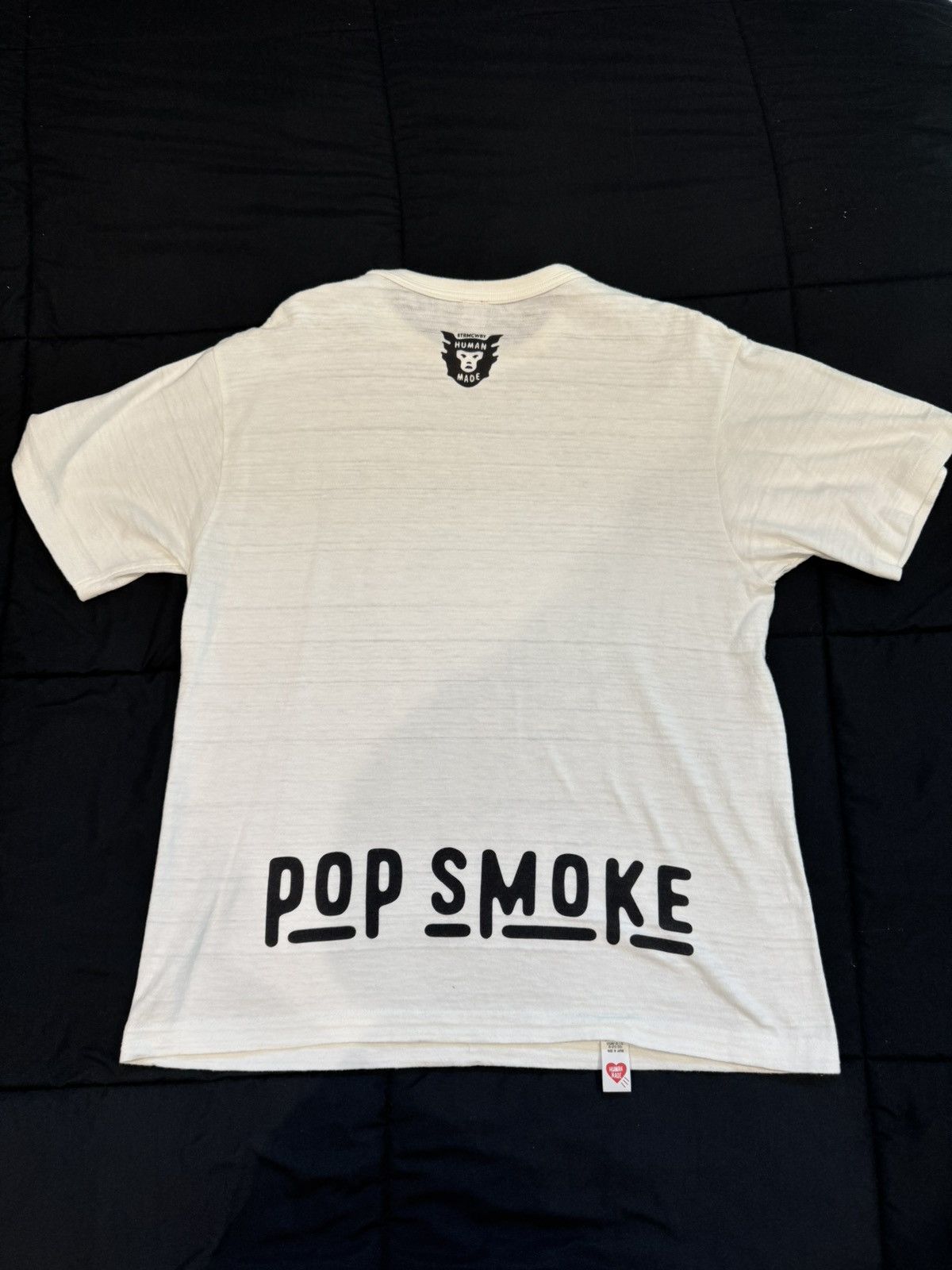 Human Made Pop Smoke x Human Made Dog Graphic T-Shirt White Size L Size US XL / EU 56 / 4 - 2 Thumbnail