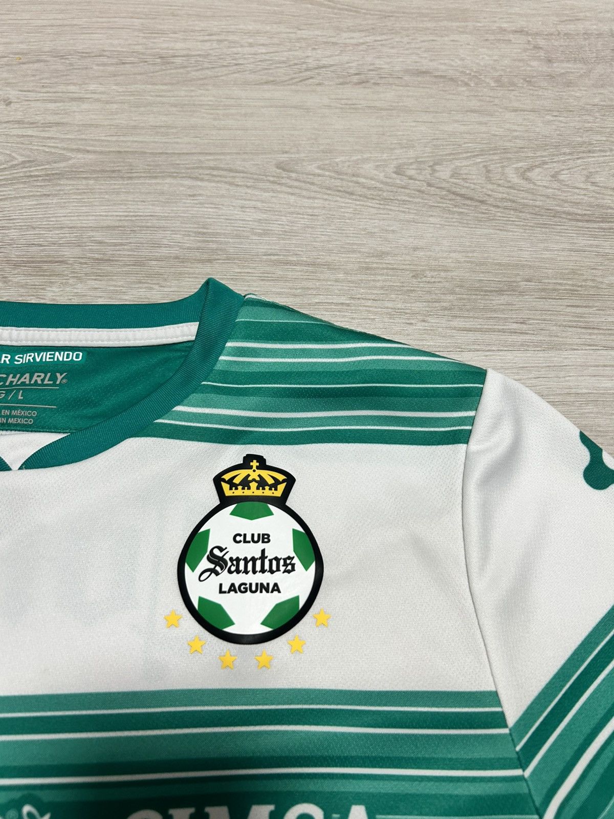 Other Club Santos Laguna 2020-2021 Home Football Shirt Mexico Size US M / EU 48-50 / 2 - 3 Thumbnail