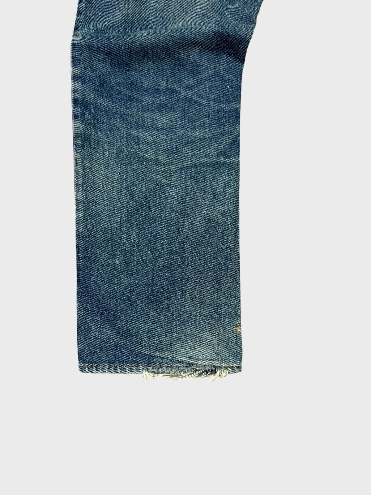 Levi's × Vintage Vintage Levi's 518 Distressed Stone Muddy Wash Denim Size US 31 - 15 Thumbnail